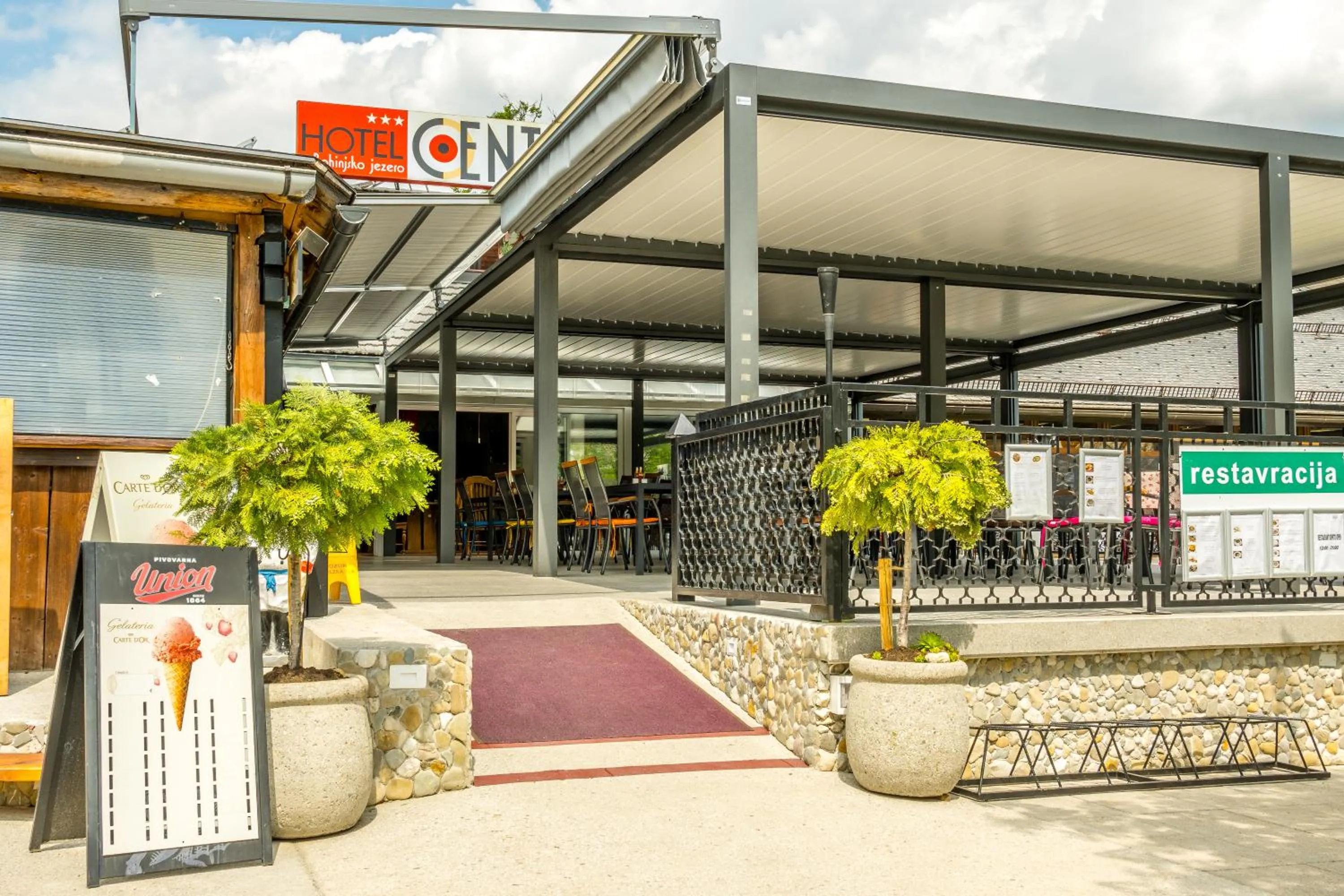 Property building in Hotel Center Bohinjsko Jezero