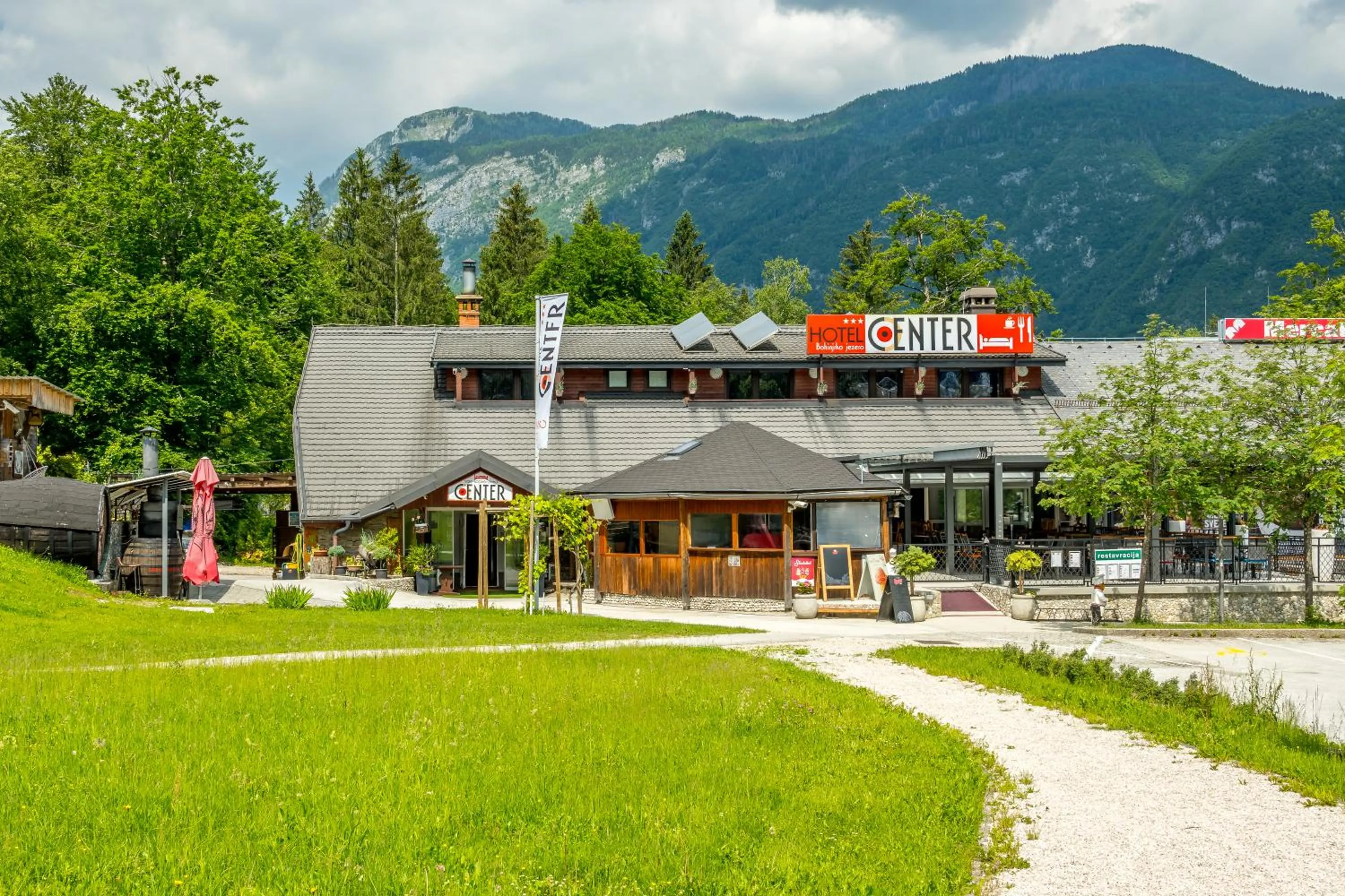 Property building in Hotel Center Bohinjsko Jezero