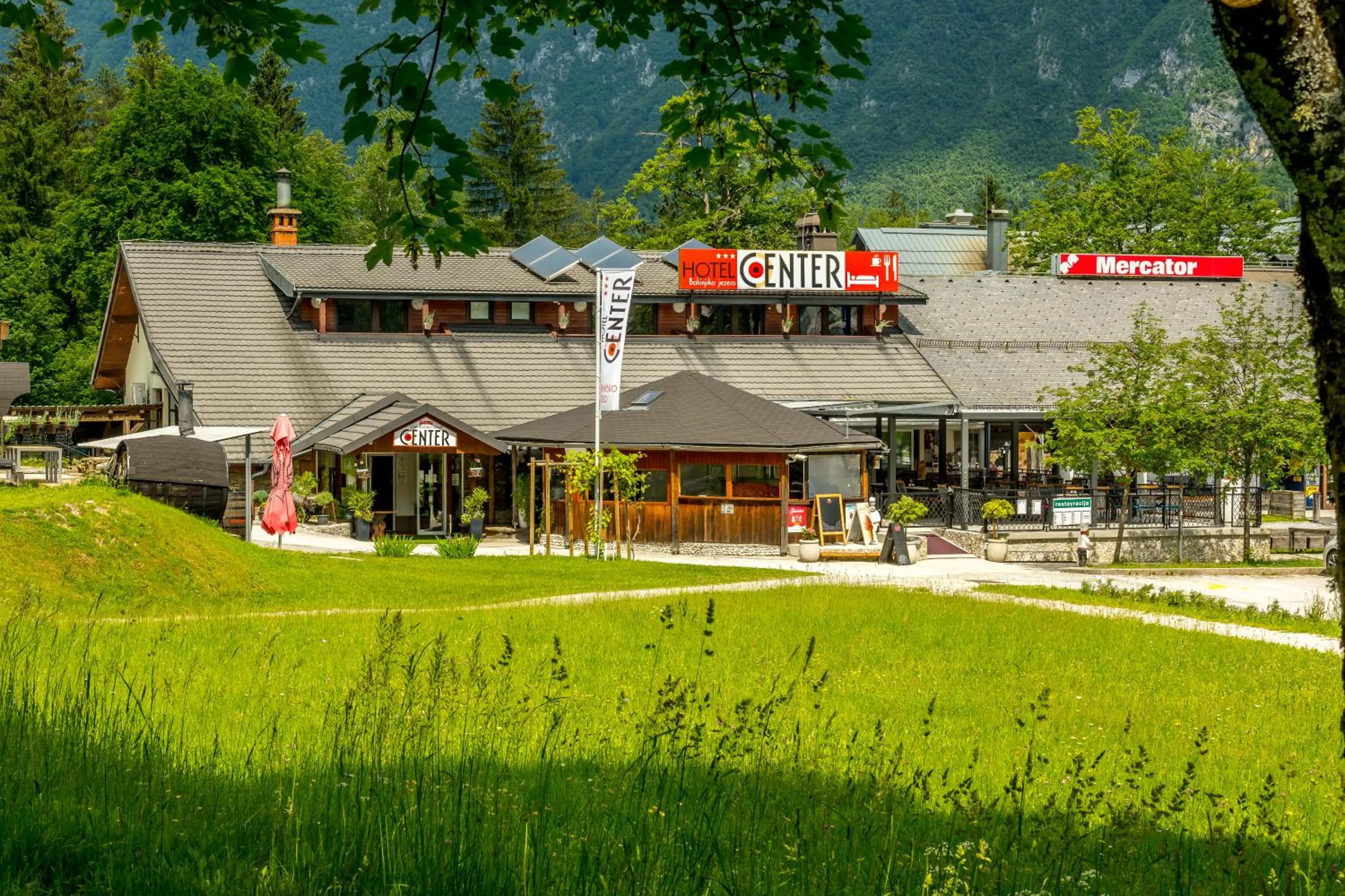 Property building in Hotel Center Bohinjsko Jezero