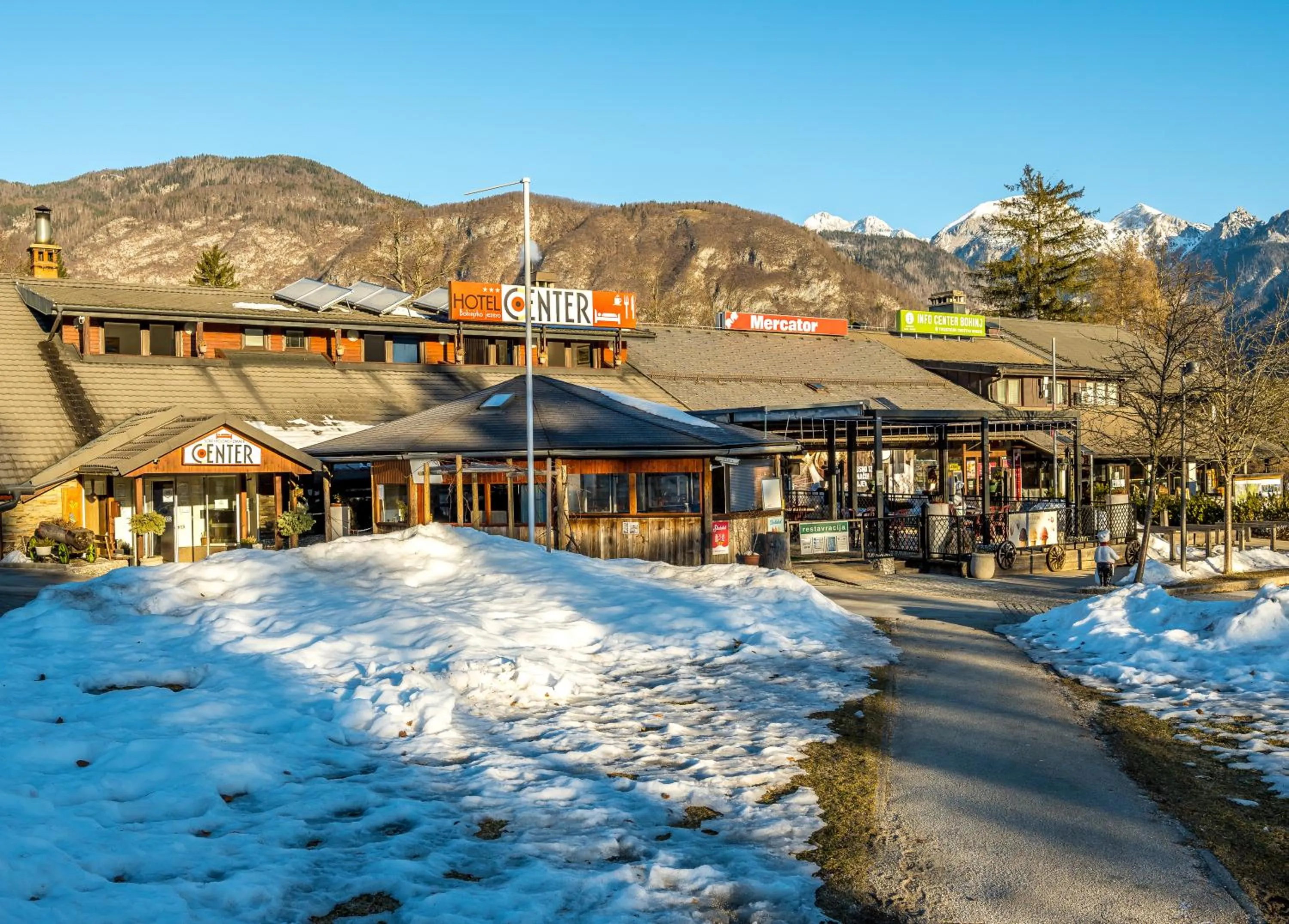 Property building in Hotel Center Bohinjsko Jezero