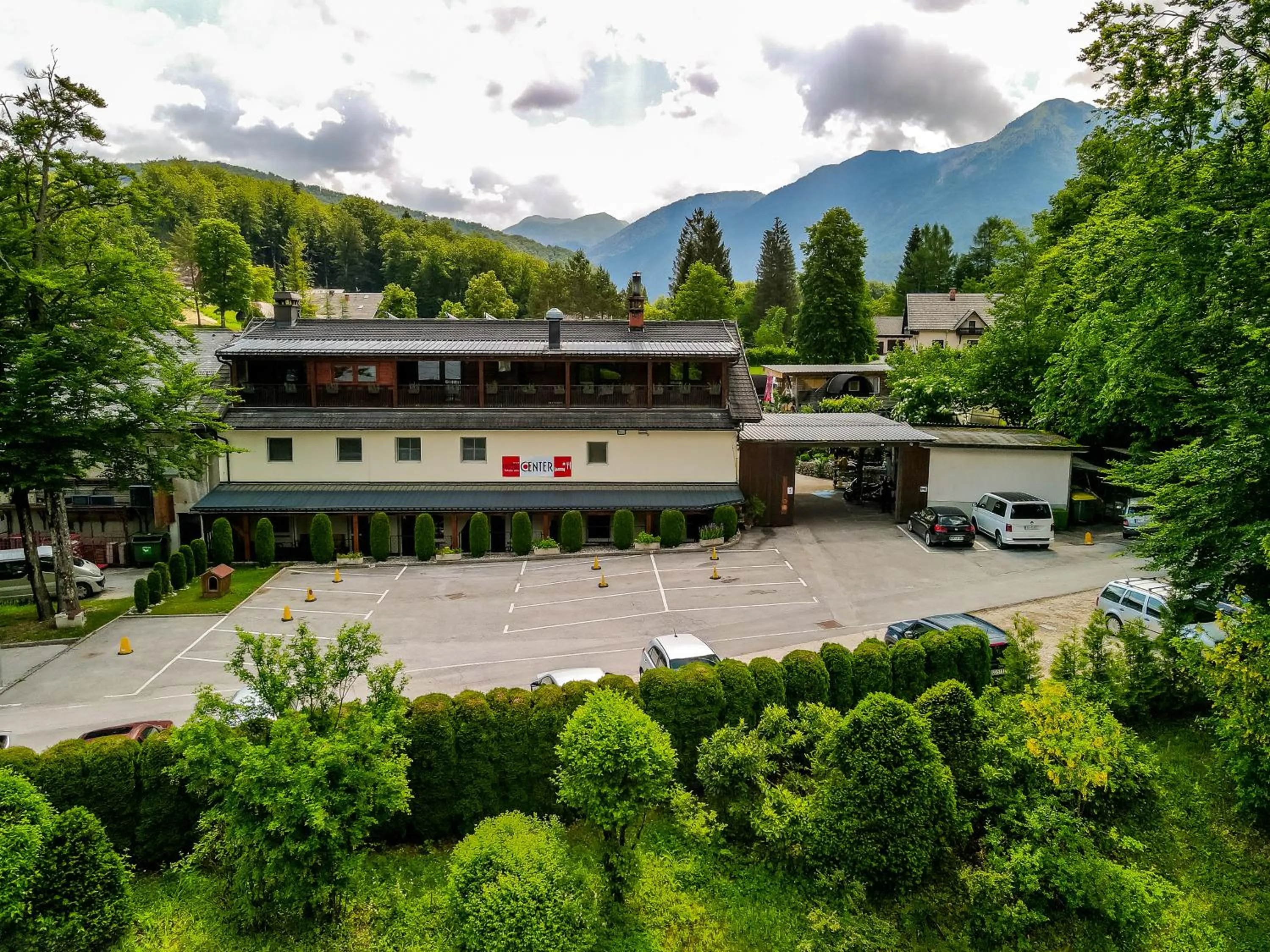 Property building in Hotel Center Bohinjsko Jezero