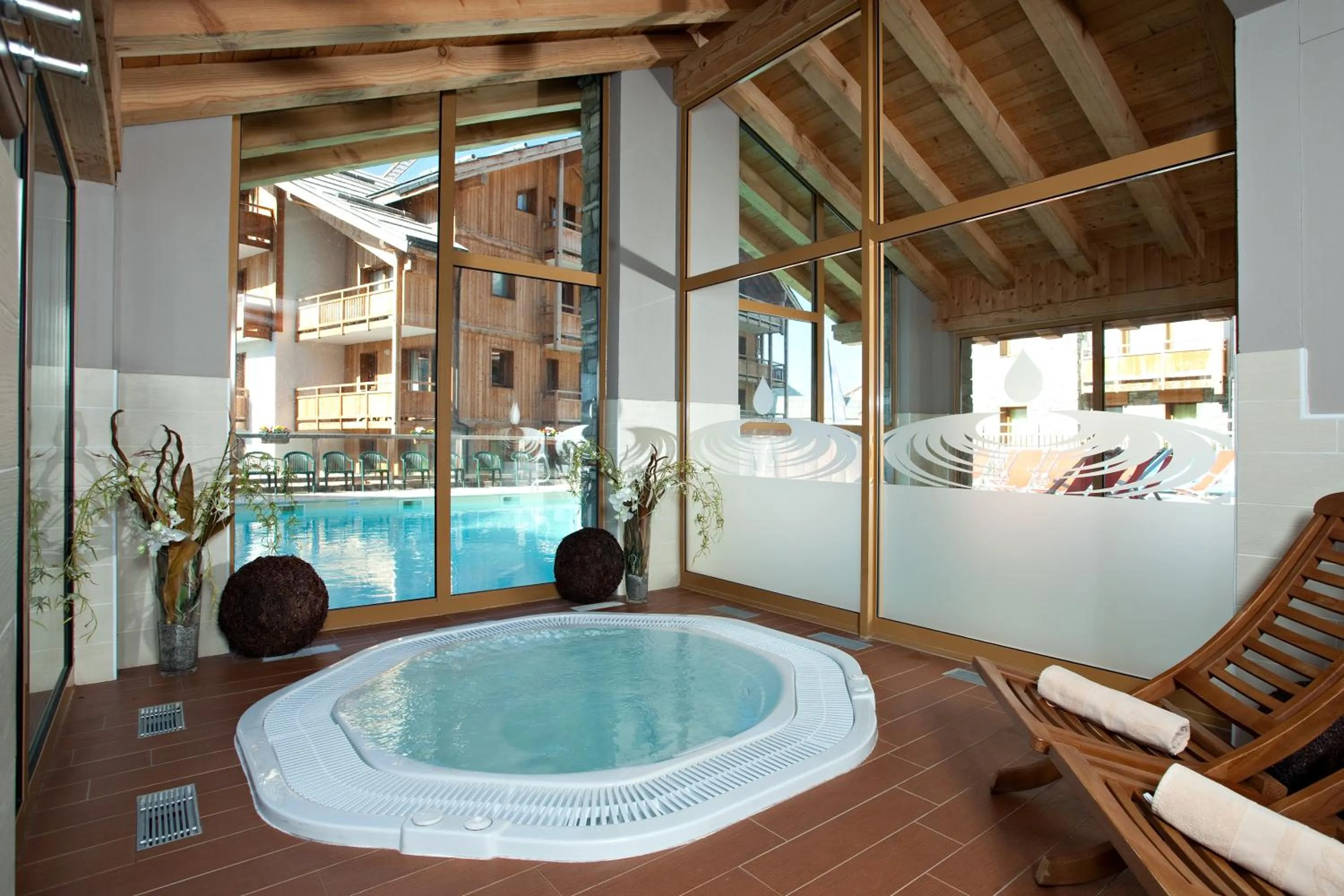 Spa and wellness centre/facilities in Résidence Club MMV Le Hameau des Airelles