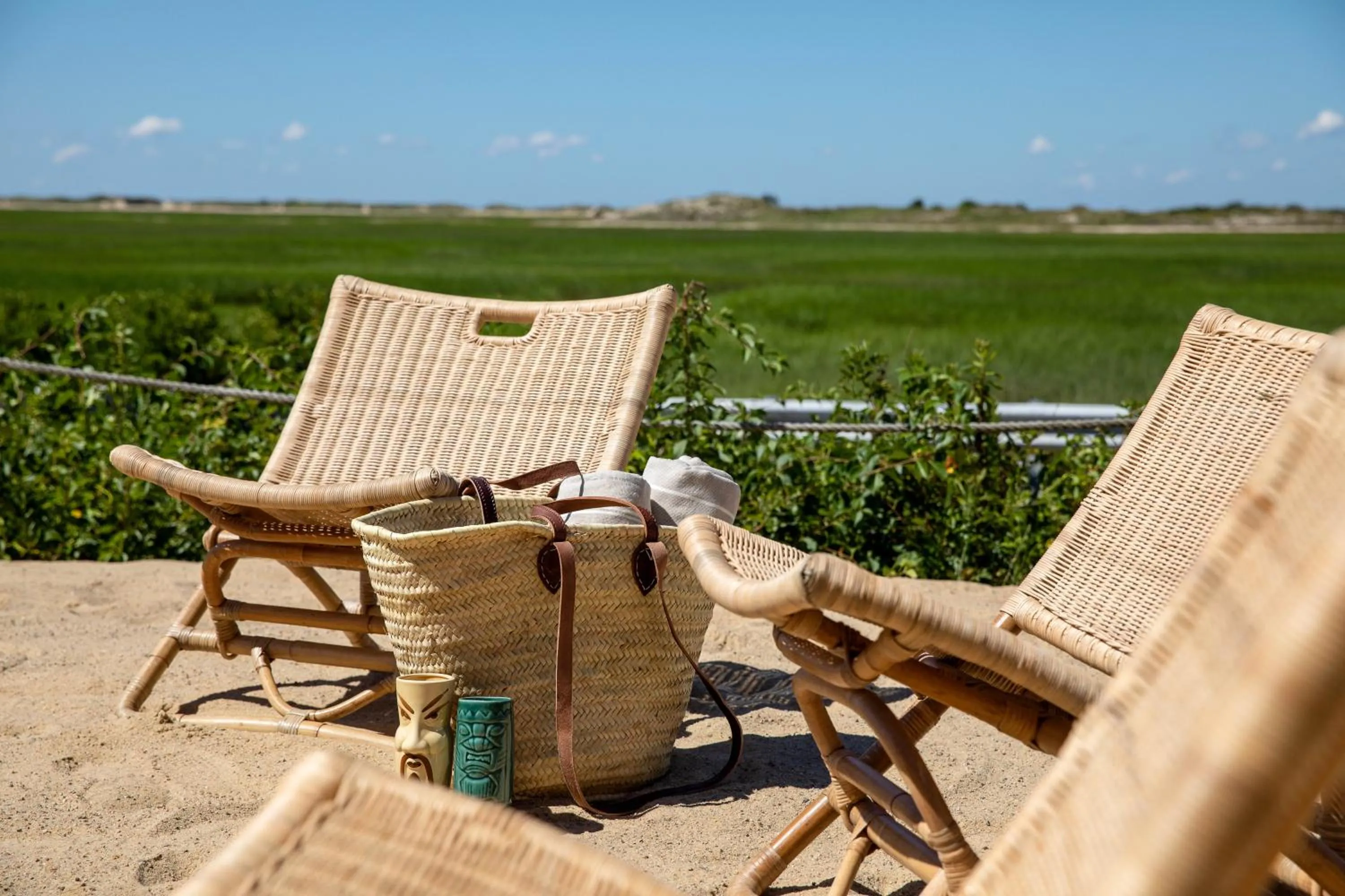 Patio in AWOL Hotel Provincetown