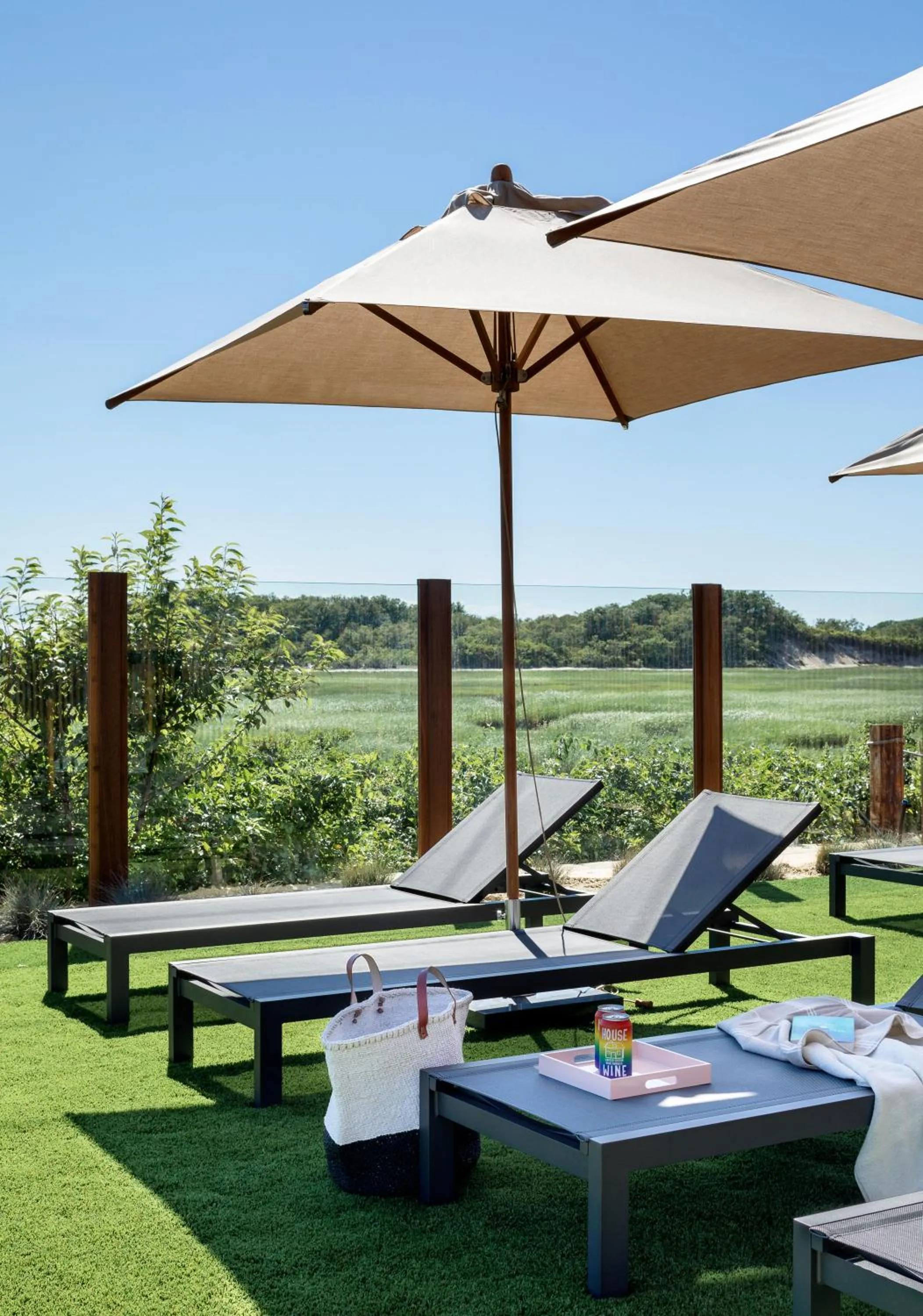 Patio in AWOL Hotel Provincetown