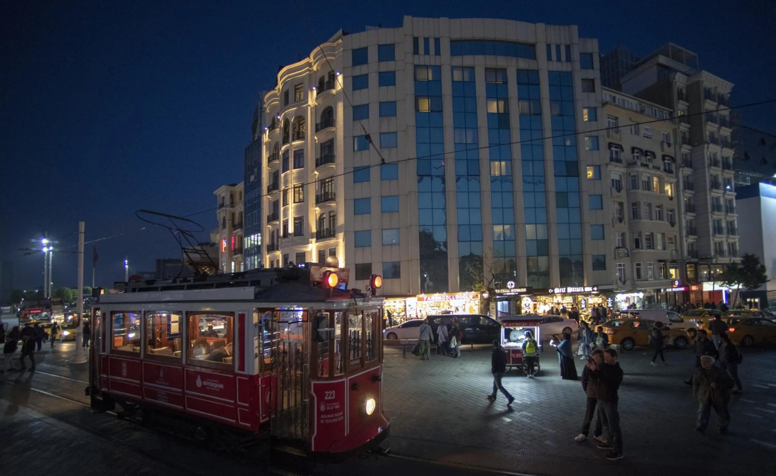 Property building in Taksim Square Hotel