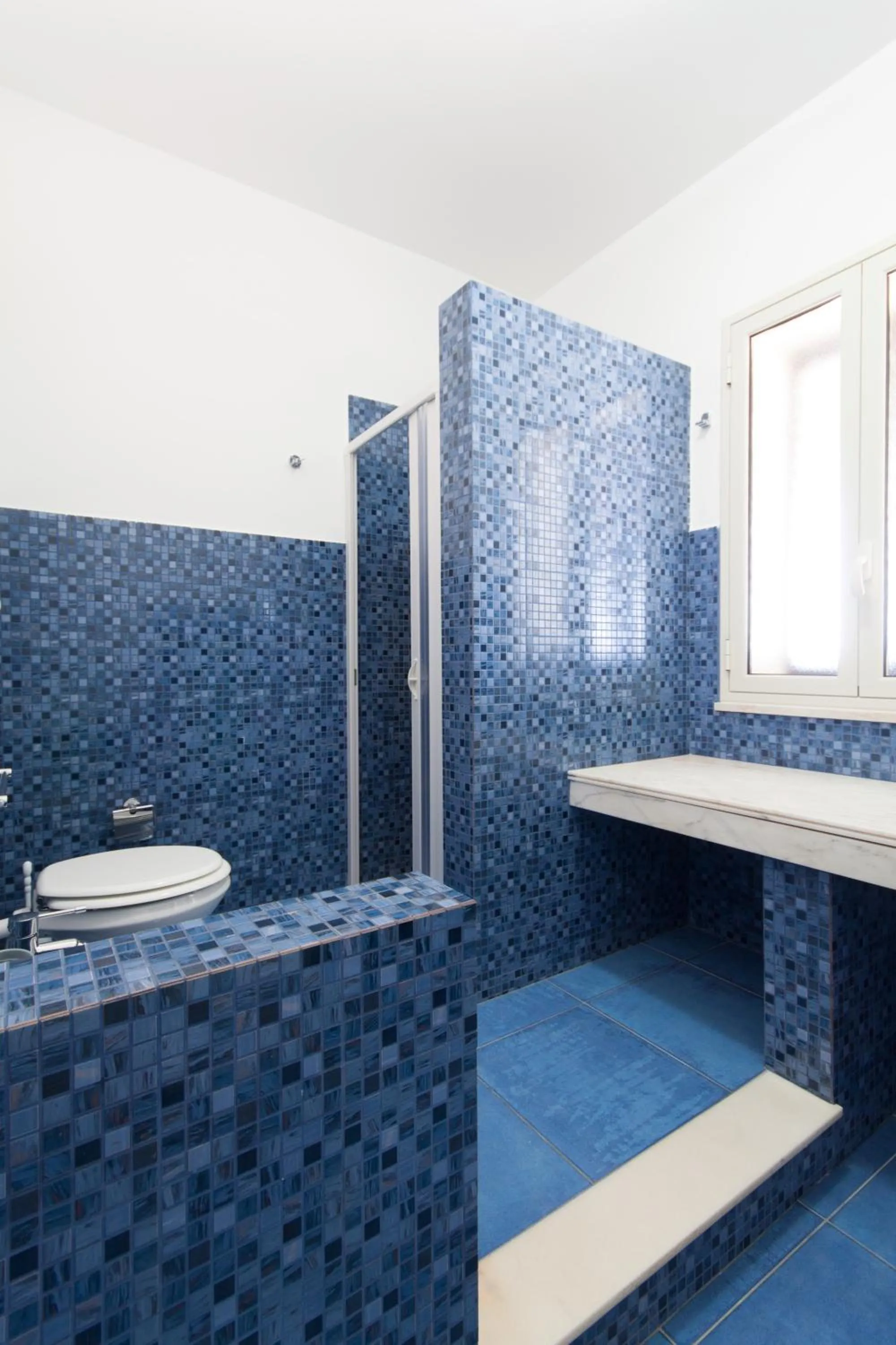 Shower in Amira Beach Villa by Le Dhome Sicily