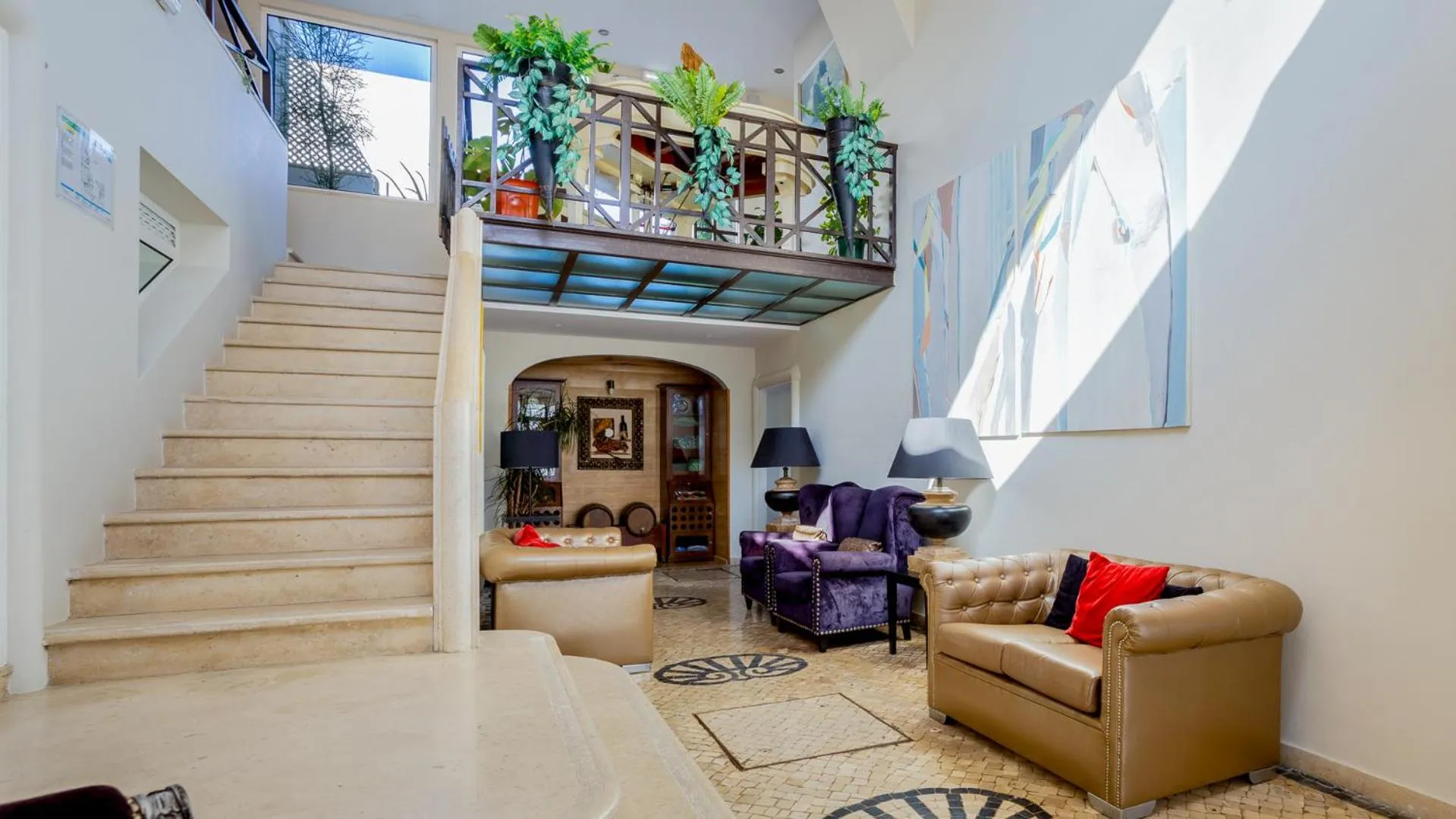 Lobby or reception in Hotel do Cerro