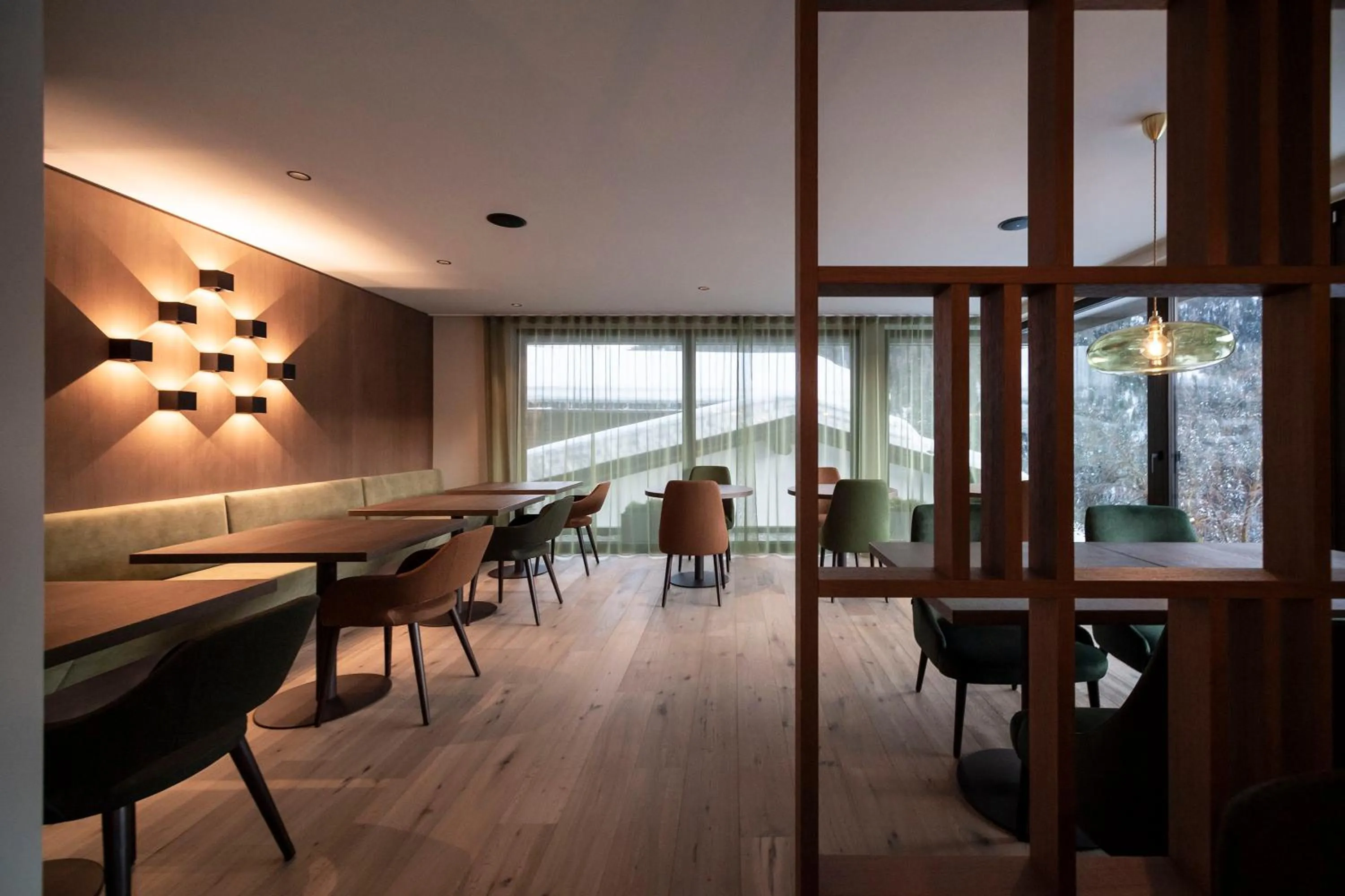 Dining area in Plan Murin - Authentic Dolomites Hotel