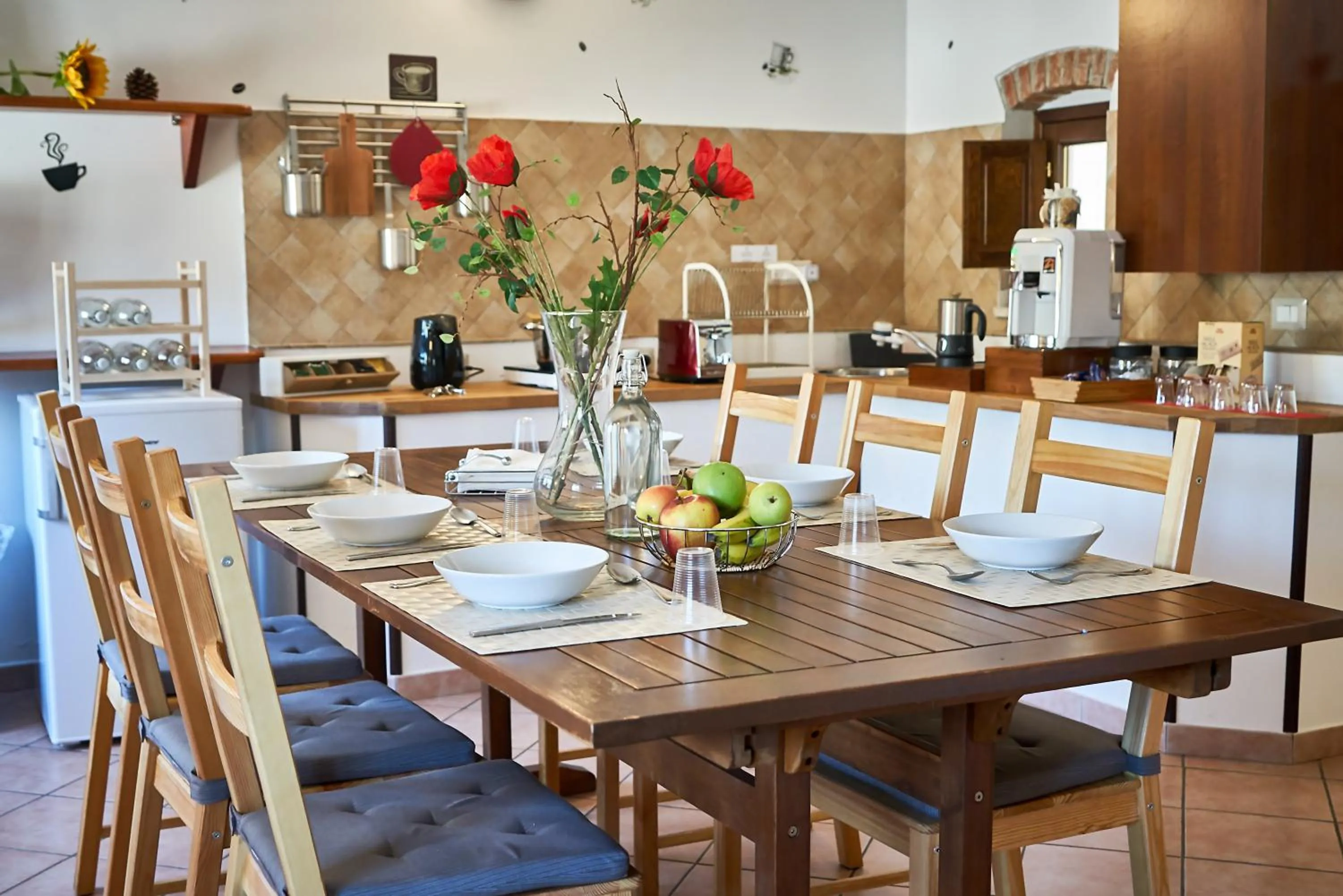 Food and drinks in B&B La Suite