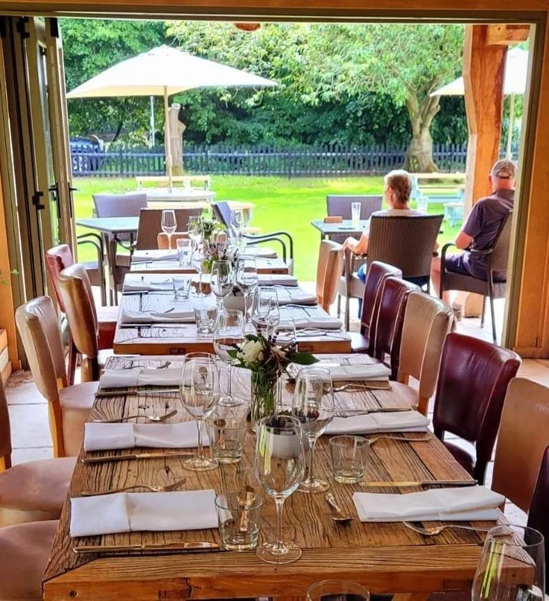 Dining area in The Bedingfeld Arms