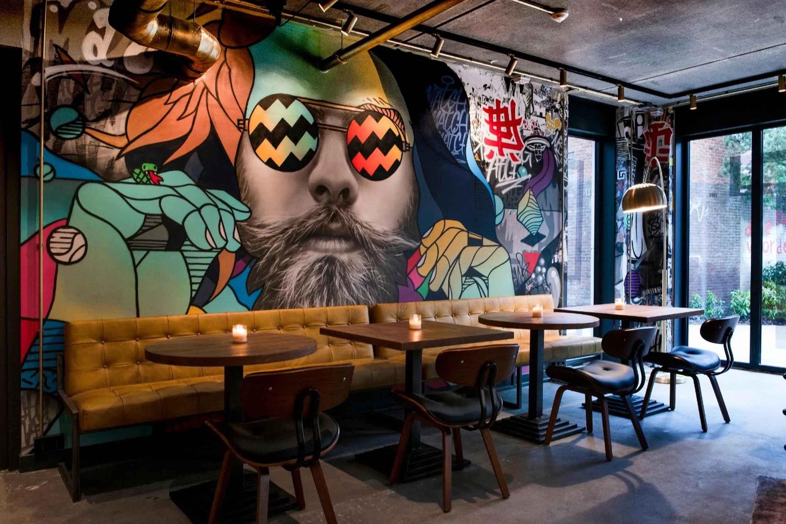 Lobby or reception in Hotel the Match