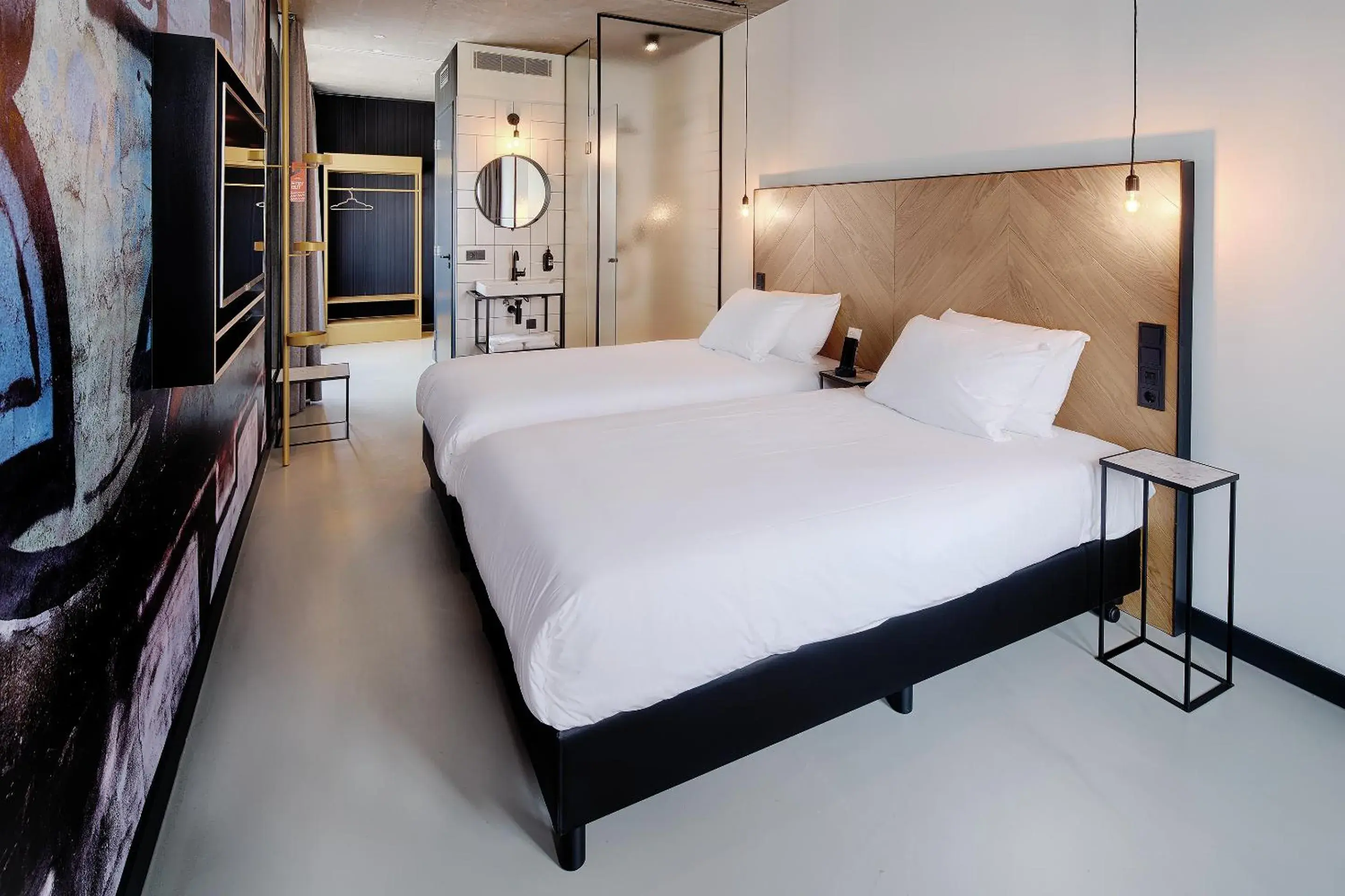 Photo of the whole room, Bed in Hotel the Match Photo of the whole room, Bed in Hotel the Match