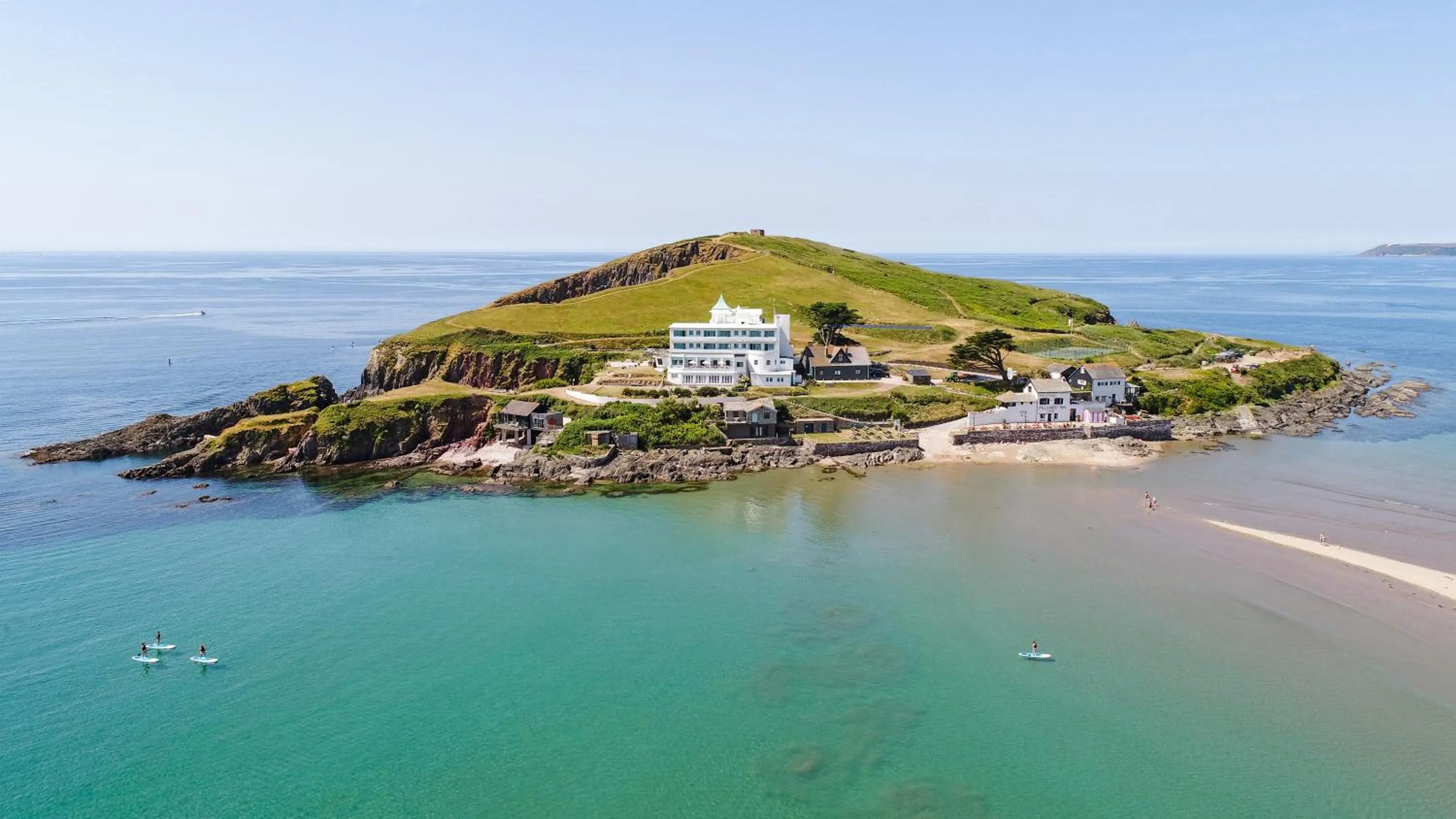 Property building in Burgh Island Hotel