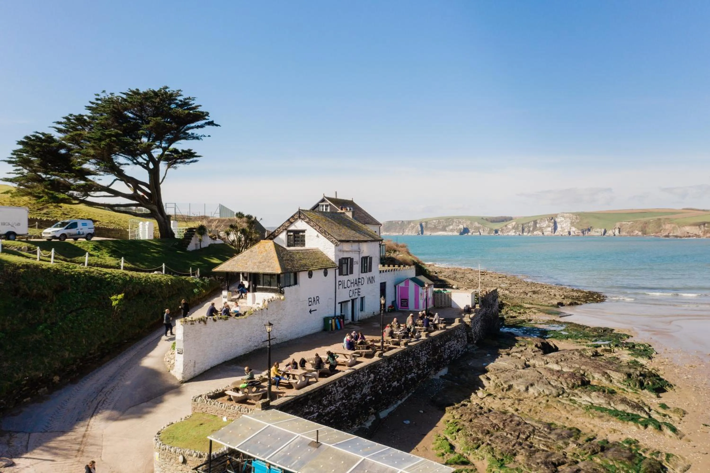 Property building in Burgh Island Hotel