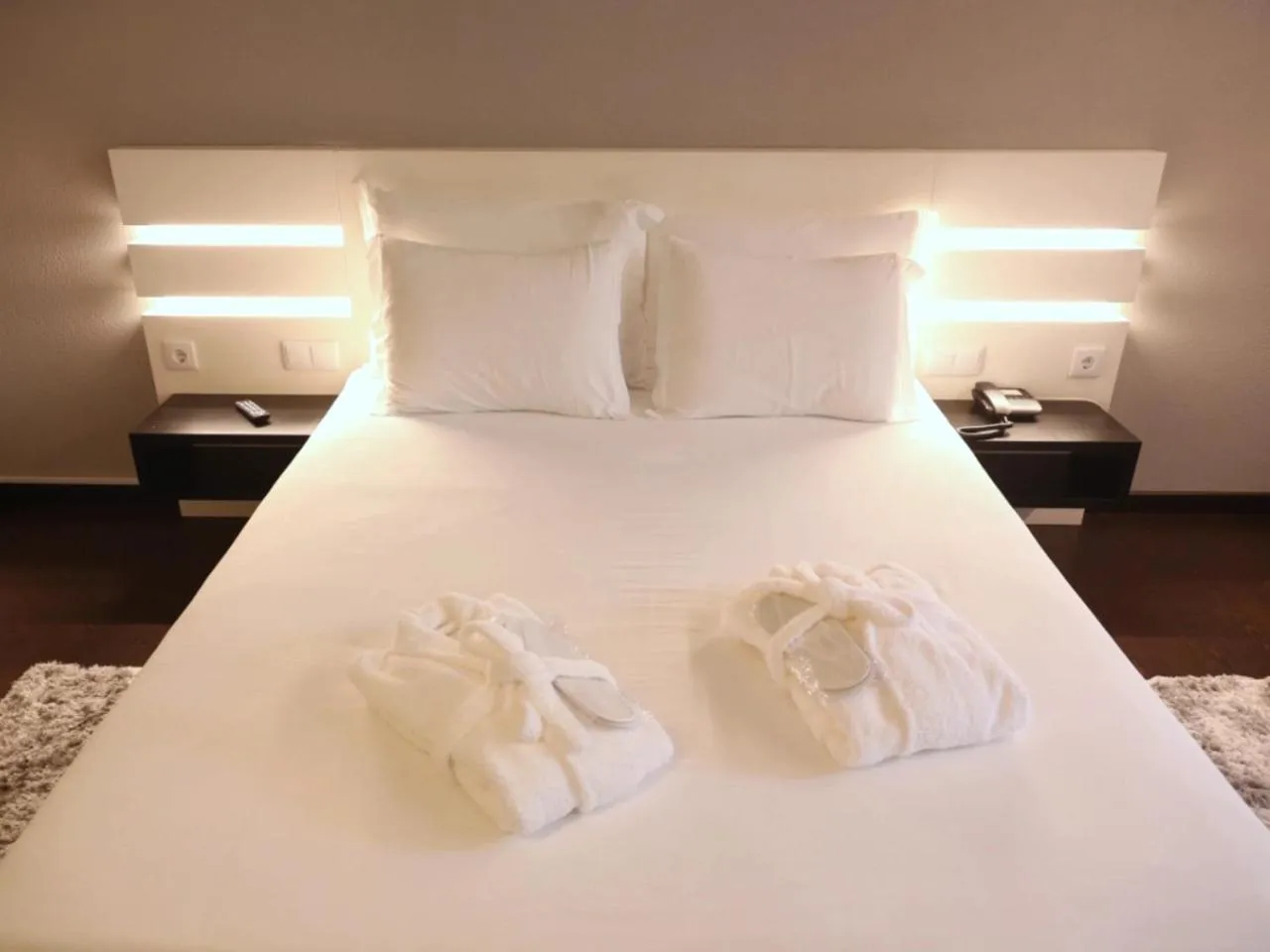 Bed in Hotel Lara