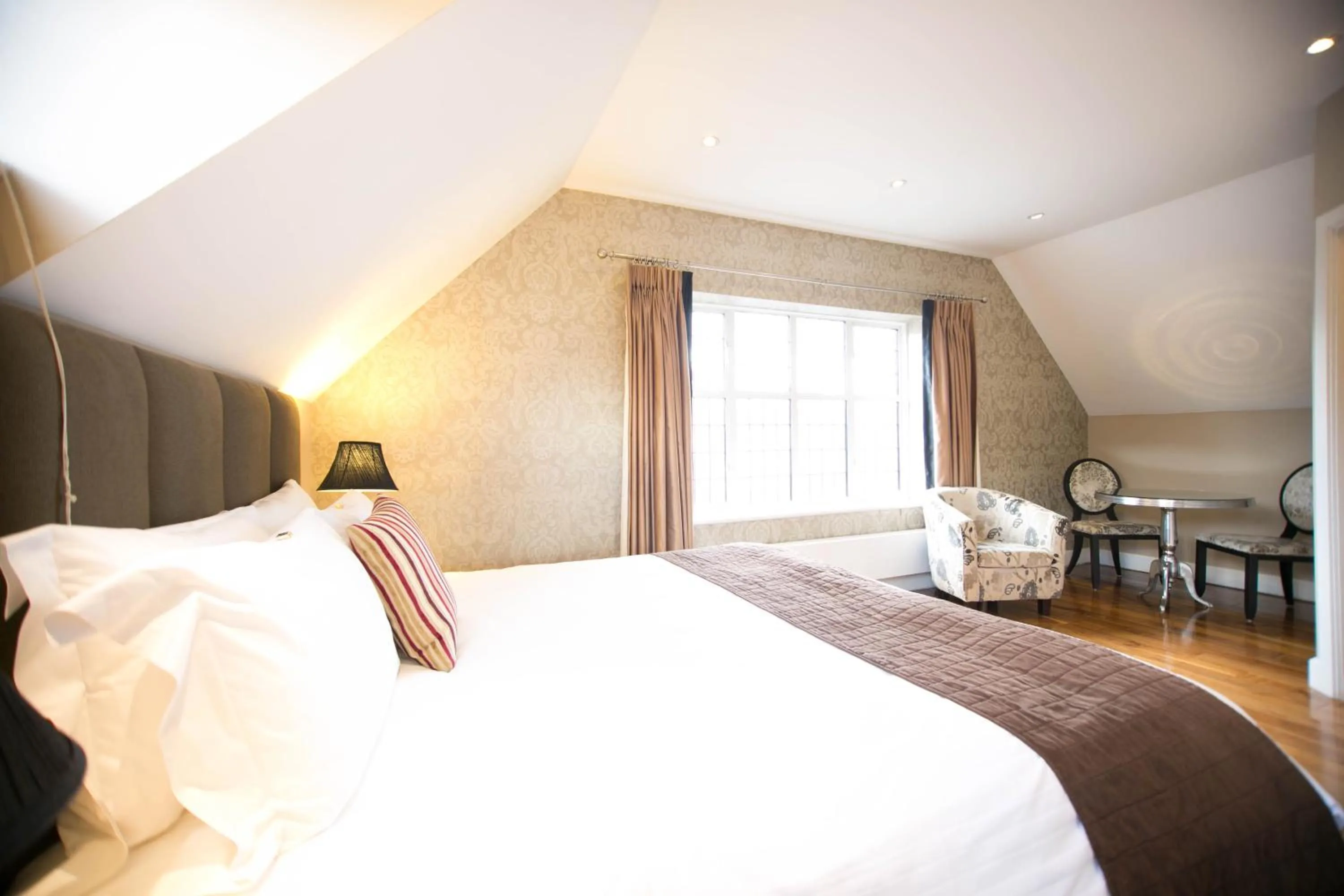 Bed in The Pillar Hotel