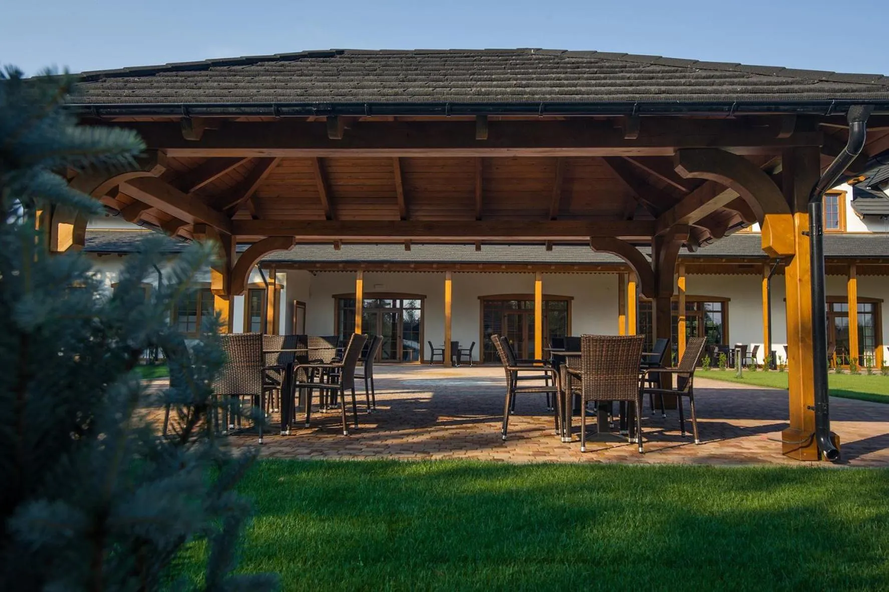 Garden view in Hotel Nowa Holandia