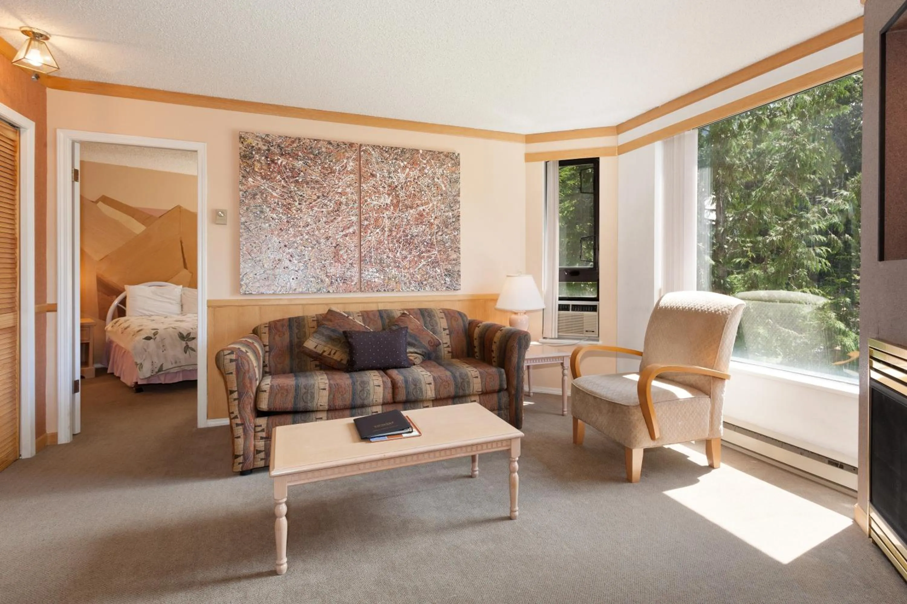 Living room in The Marquise by Whistler Premier