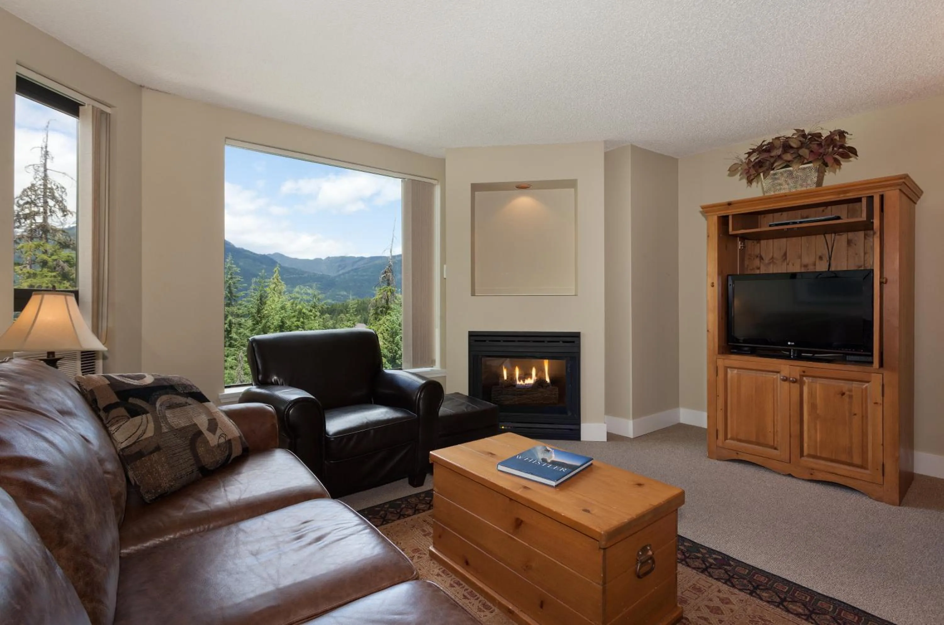 Living room in The Marquise by Whistler Premier