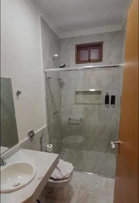 Bathroom in Hotel Pousada Chalé das Flores