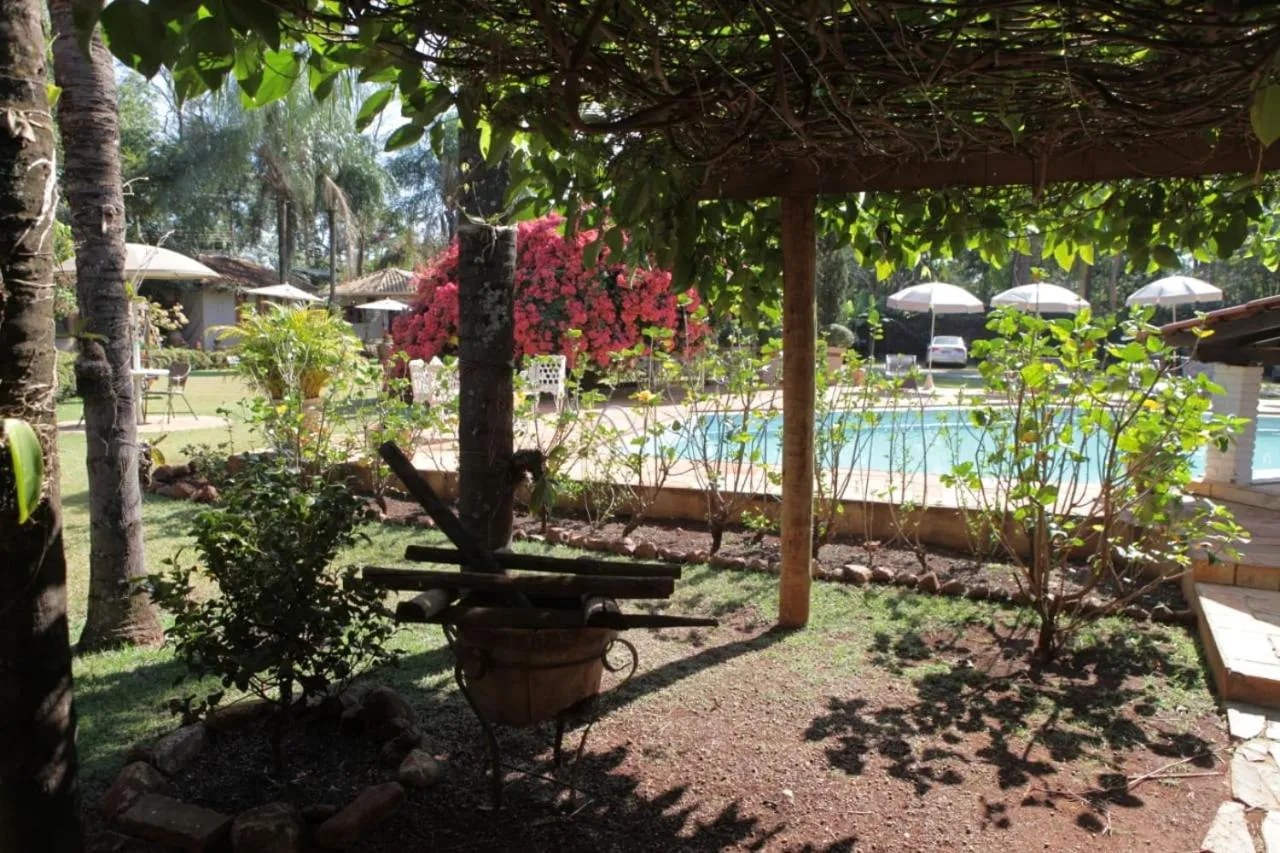 Garden in Hotel Pousada Chalé das Flores