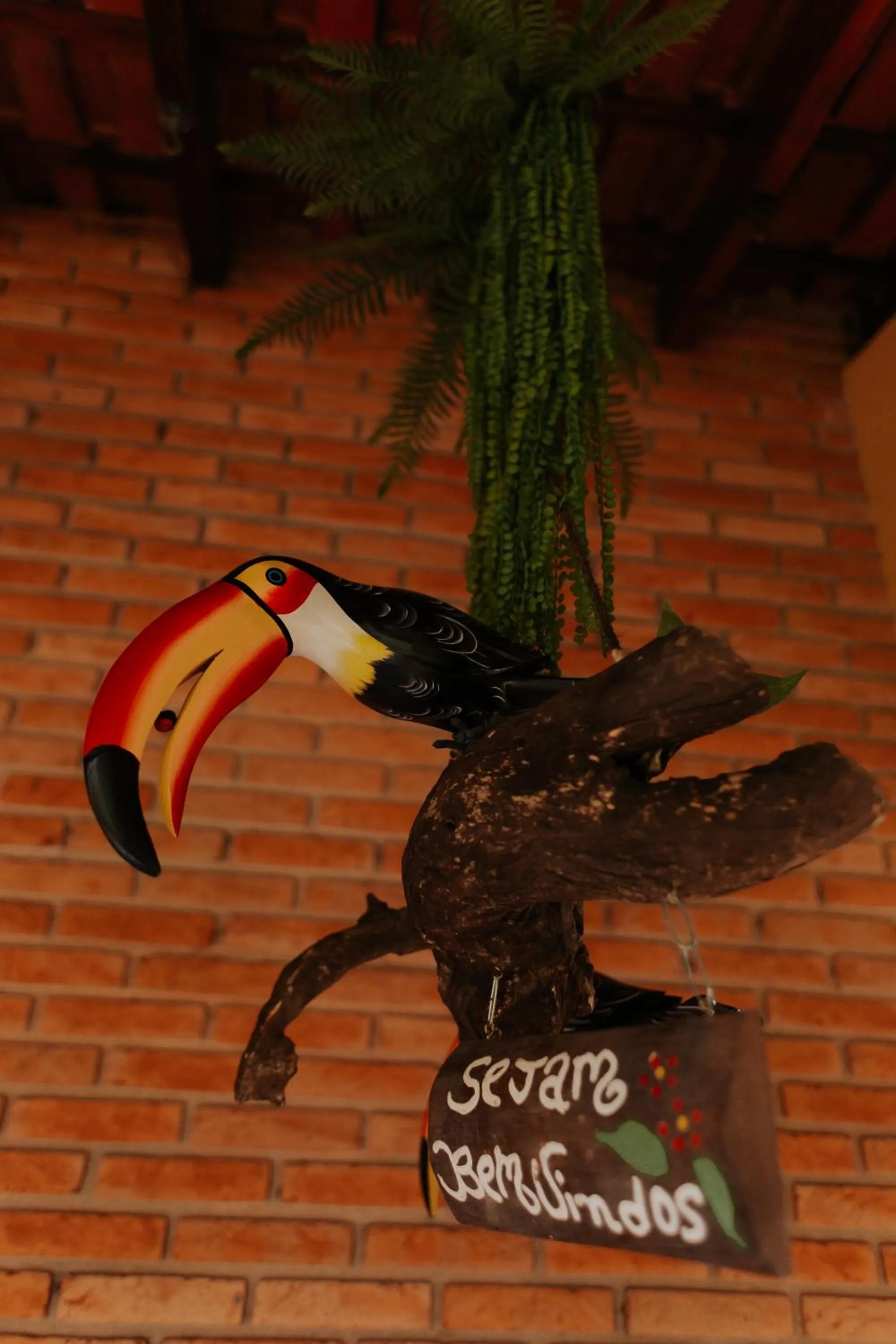 Balcony/Terrace in Hotel Pousada Chalé das Flores