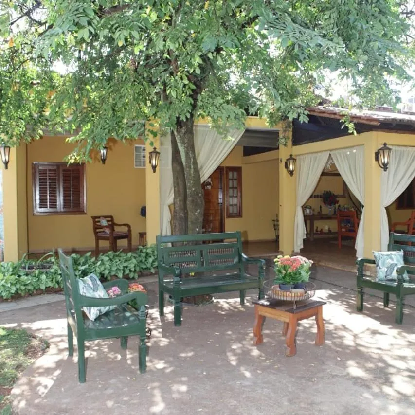 Balcony/Terrace in Hotel Pousada Chalé das Flores