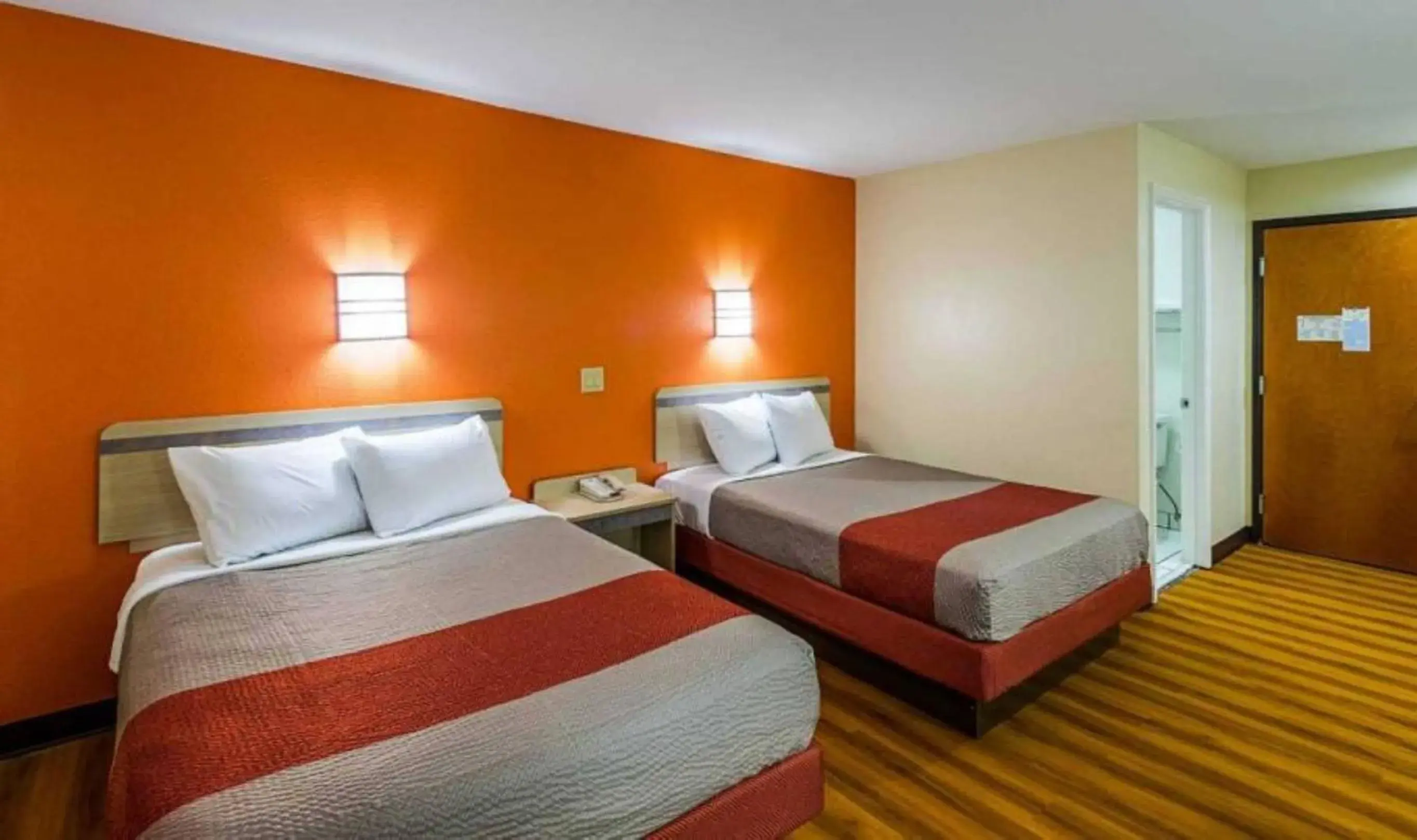 Bedroom, Bed in Motel 6-Urbana, IL Bedroom, Bed in Motel 6-Urbana, IL