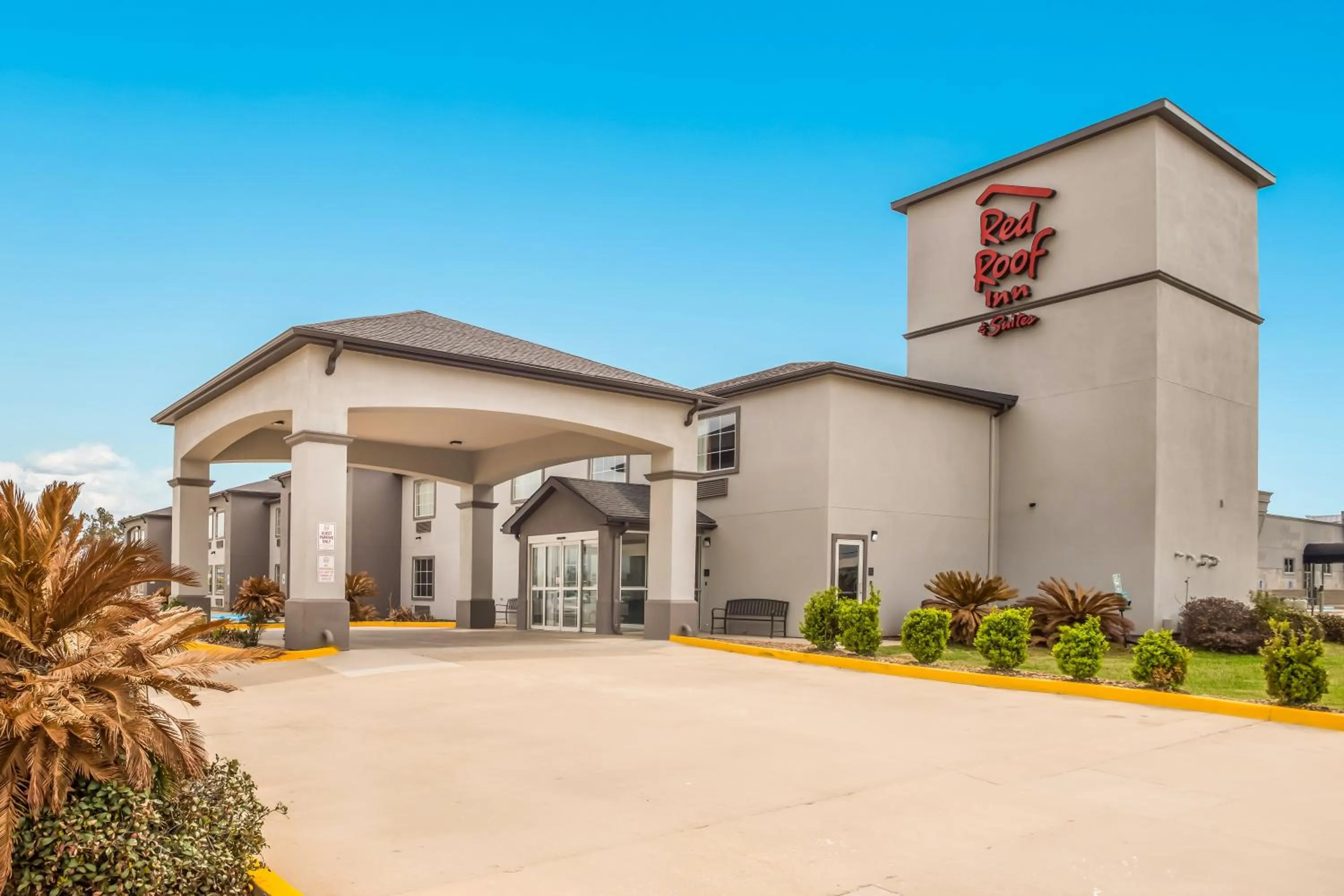 Property building in Red Roof Inn & Suites Lake Charles