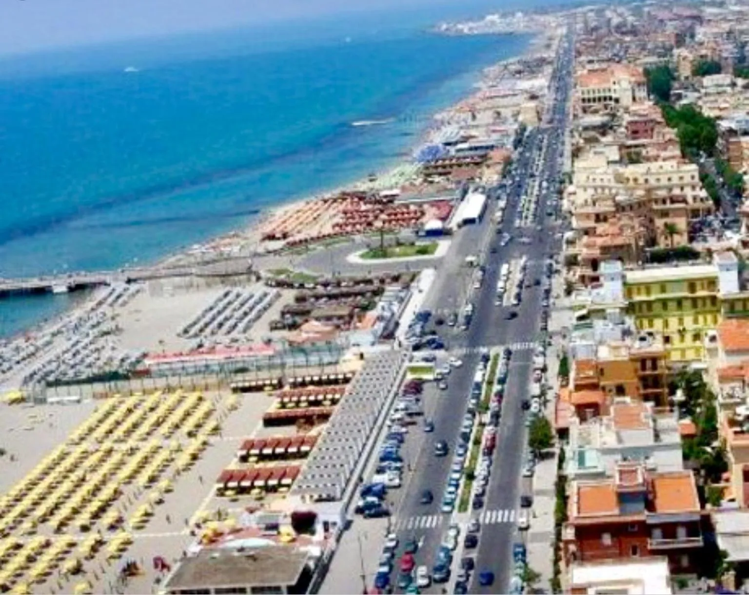 Bird's eye view in AzzurRomare Flat apartment