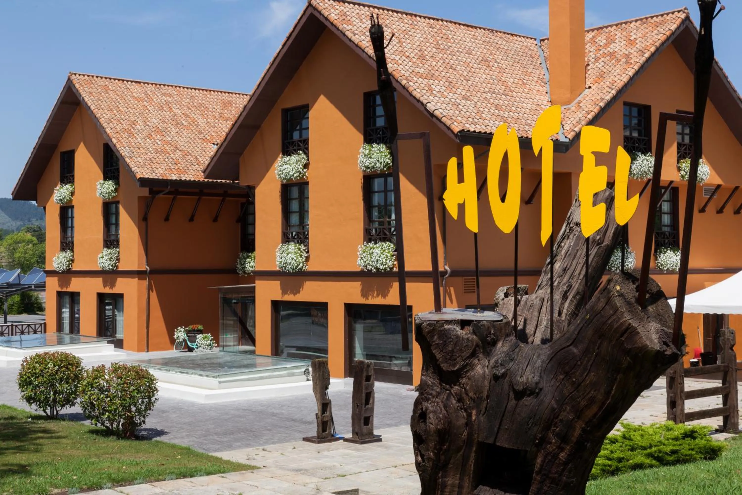 Facade/entrance in Hotel The Park Derio