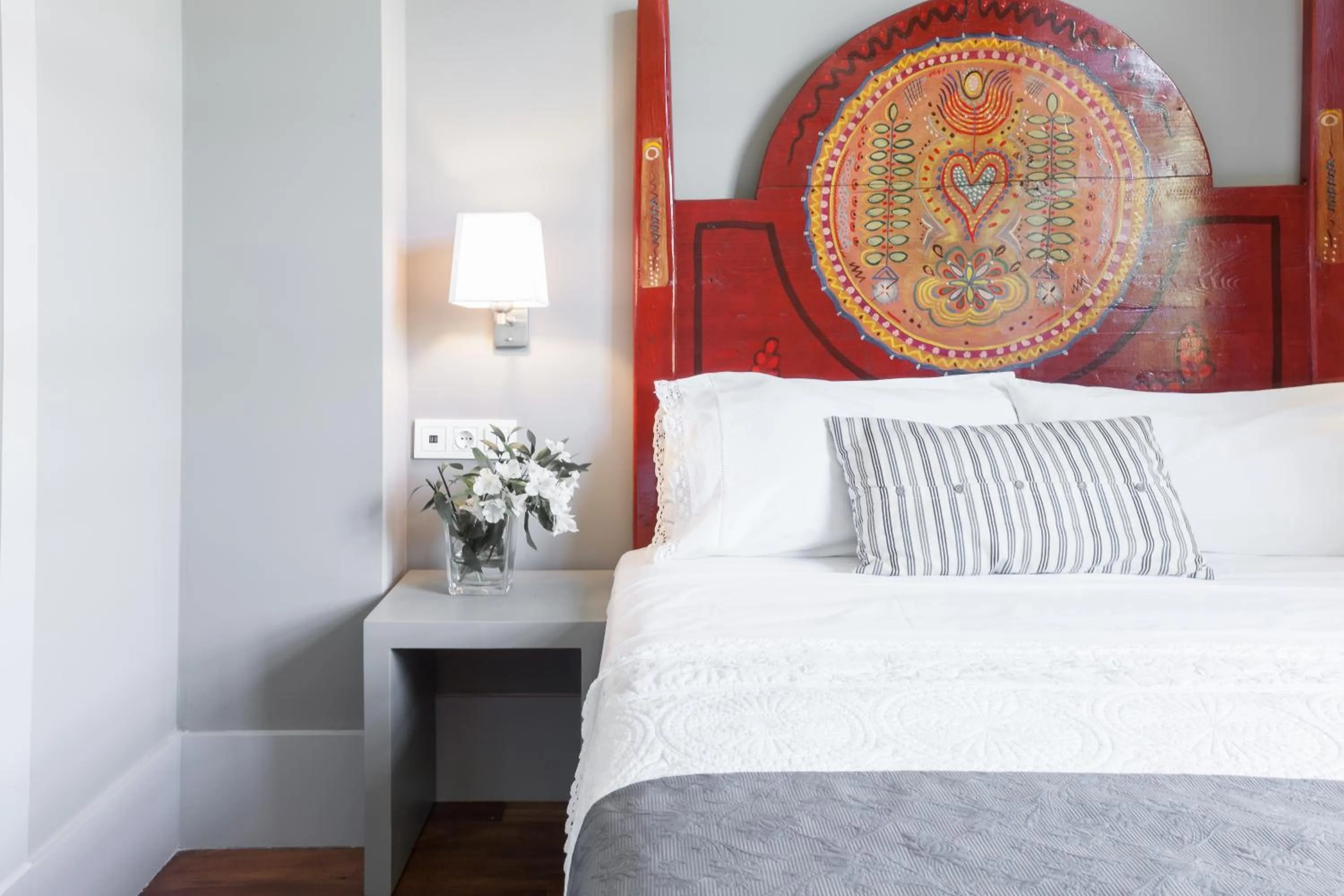 Decorative detail, Bed in Hotel The Park Derio