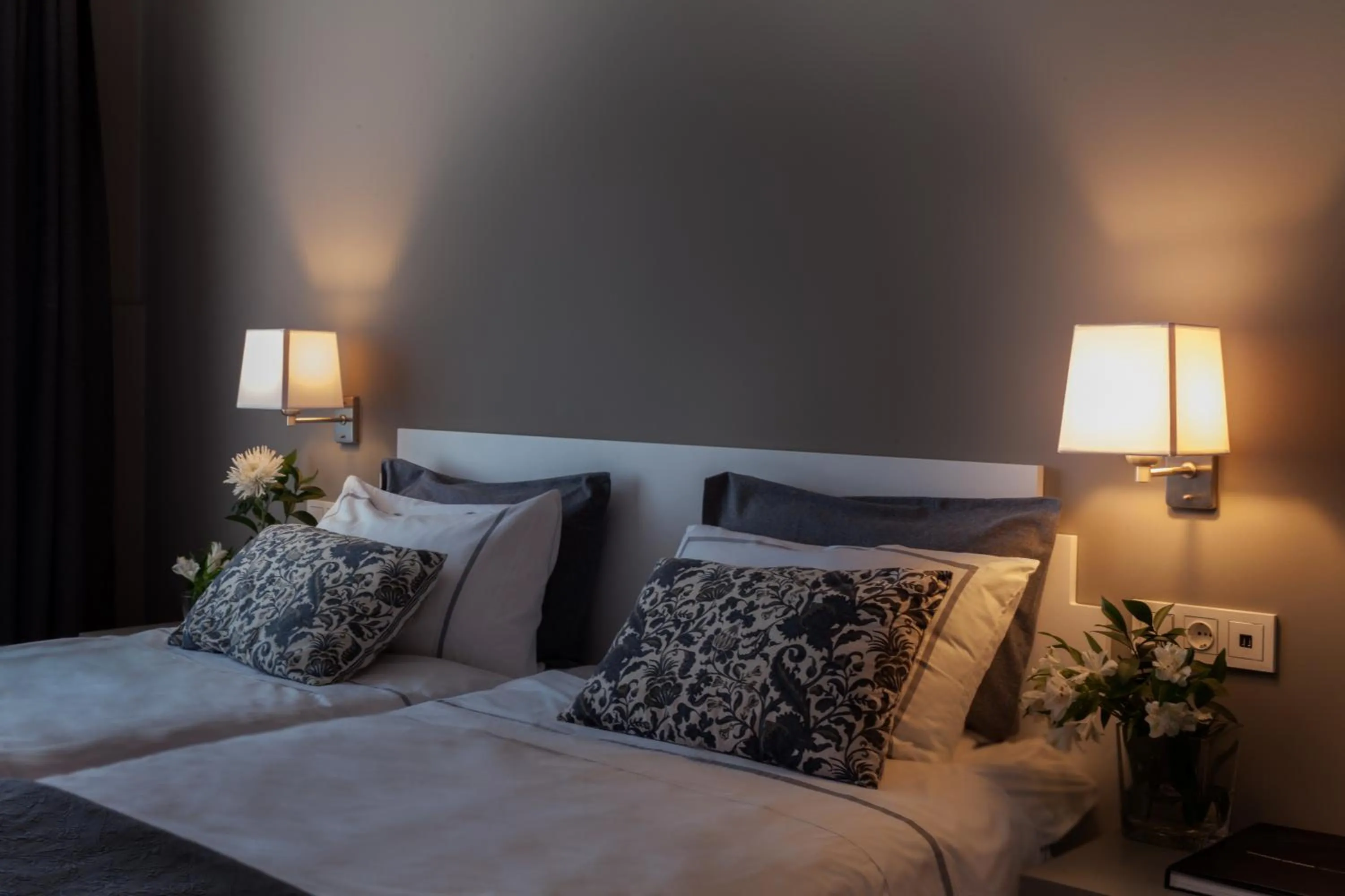 Decorative detail, Bed in Hotel The Park Derio