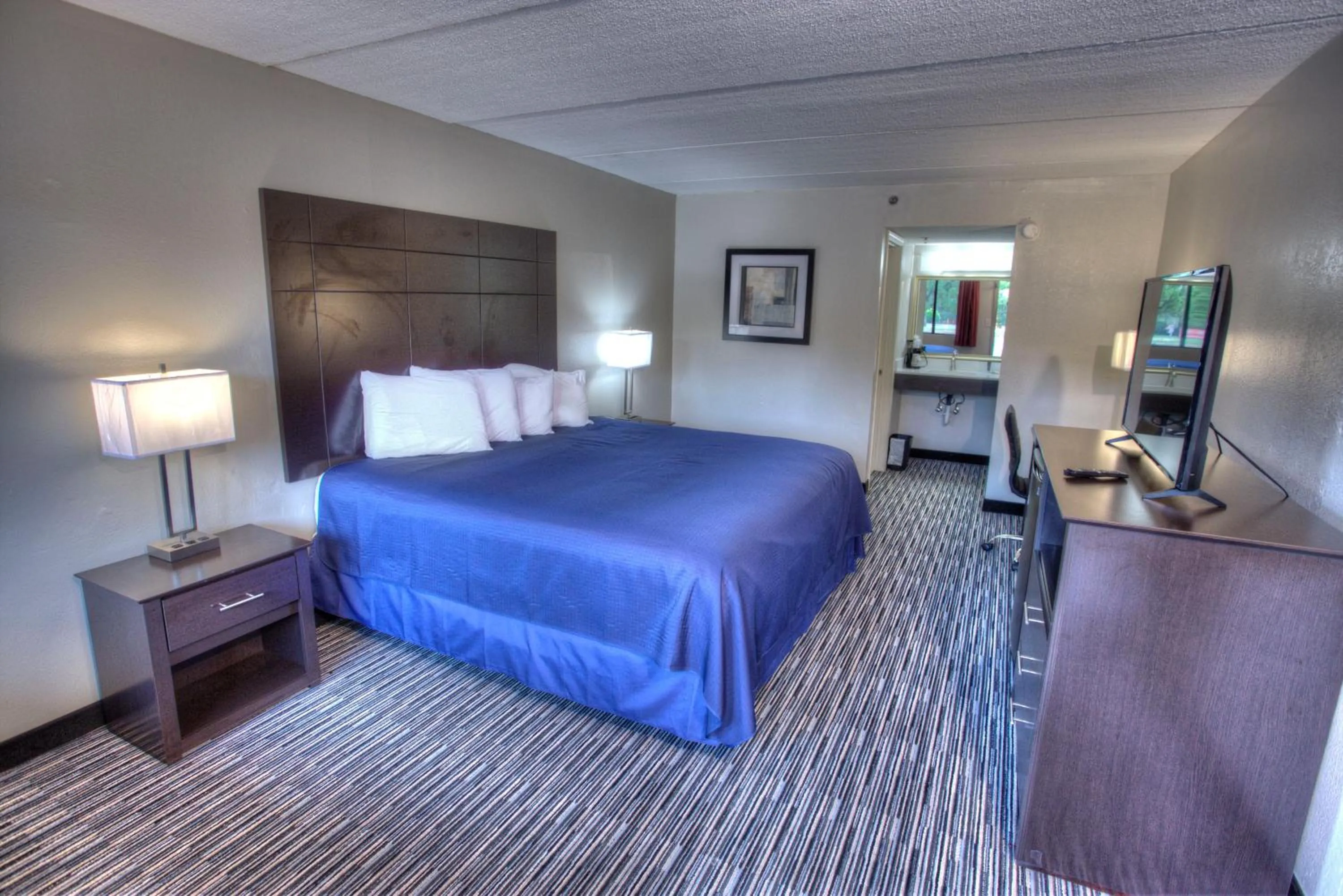 Photo of the whole room, Bed in Budgetel Inn and Suites Plus