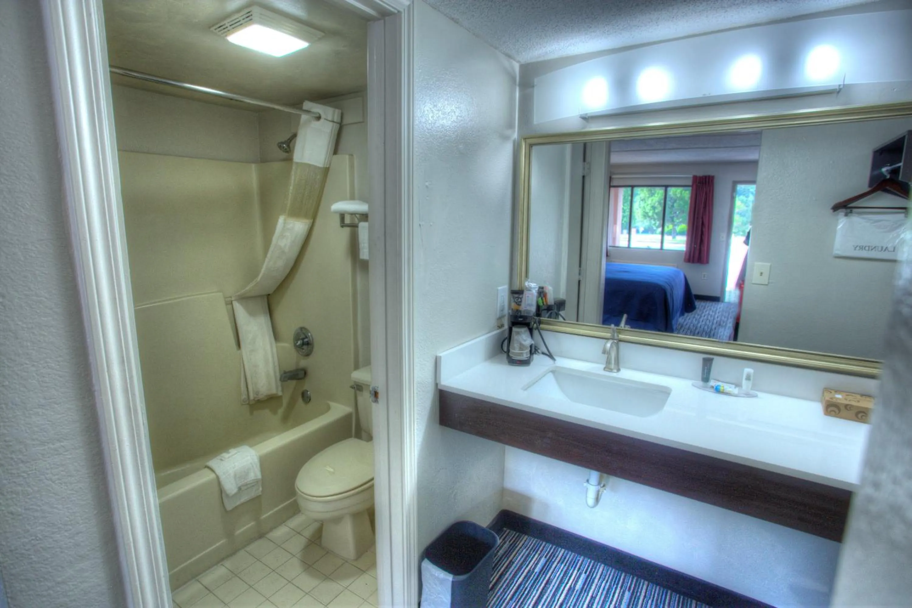 Toilet in Budgetel Inn and Suites Plus Helen