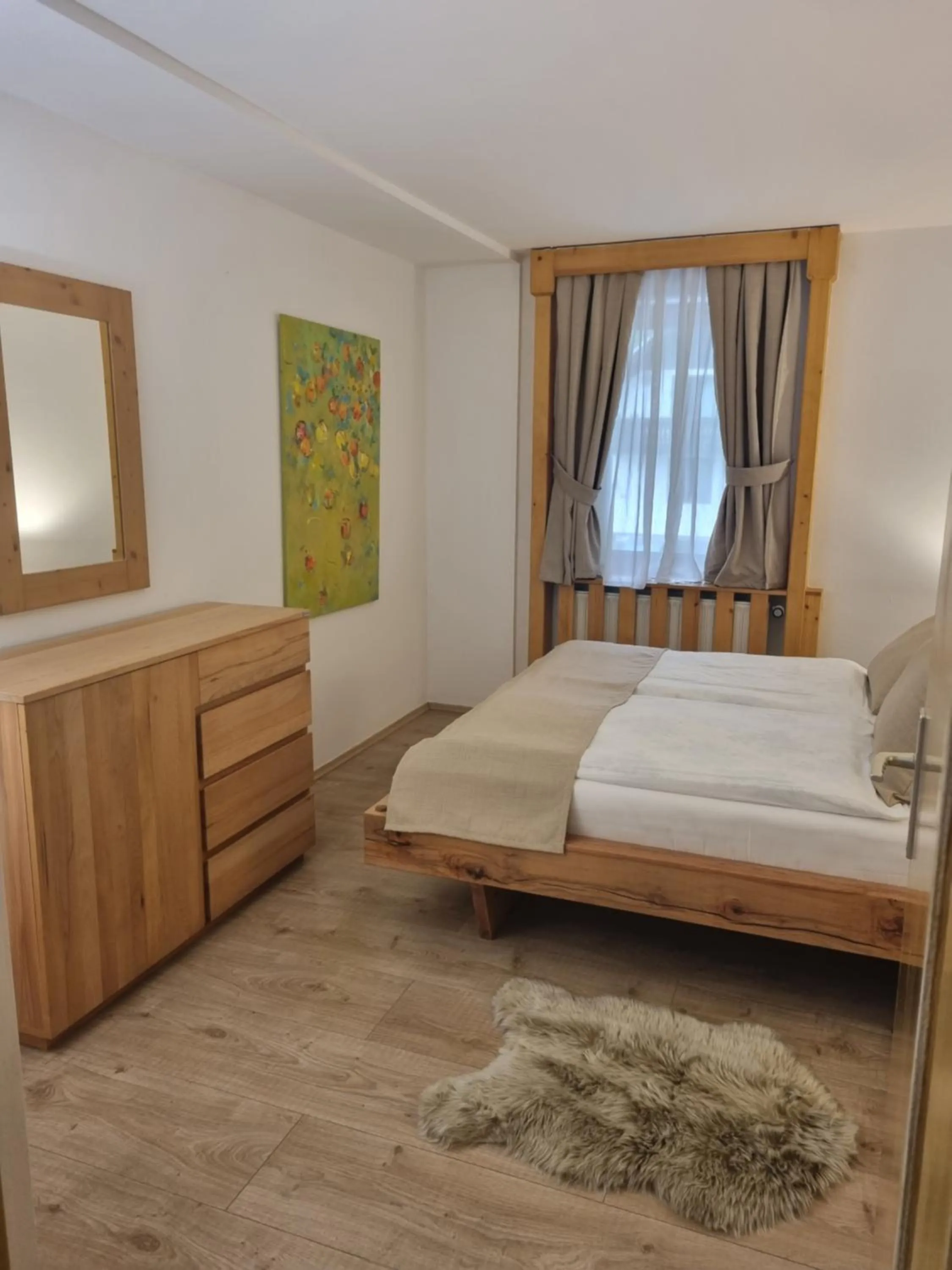 Bedroom, Bed in Art Hotel Kristal