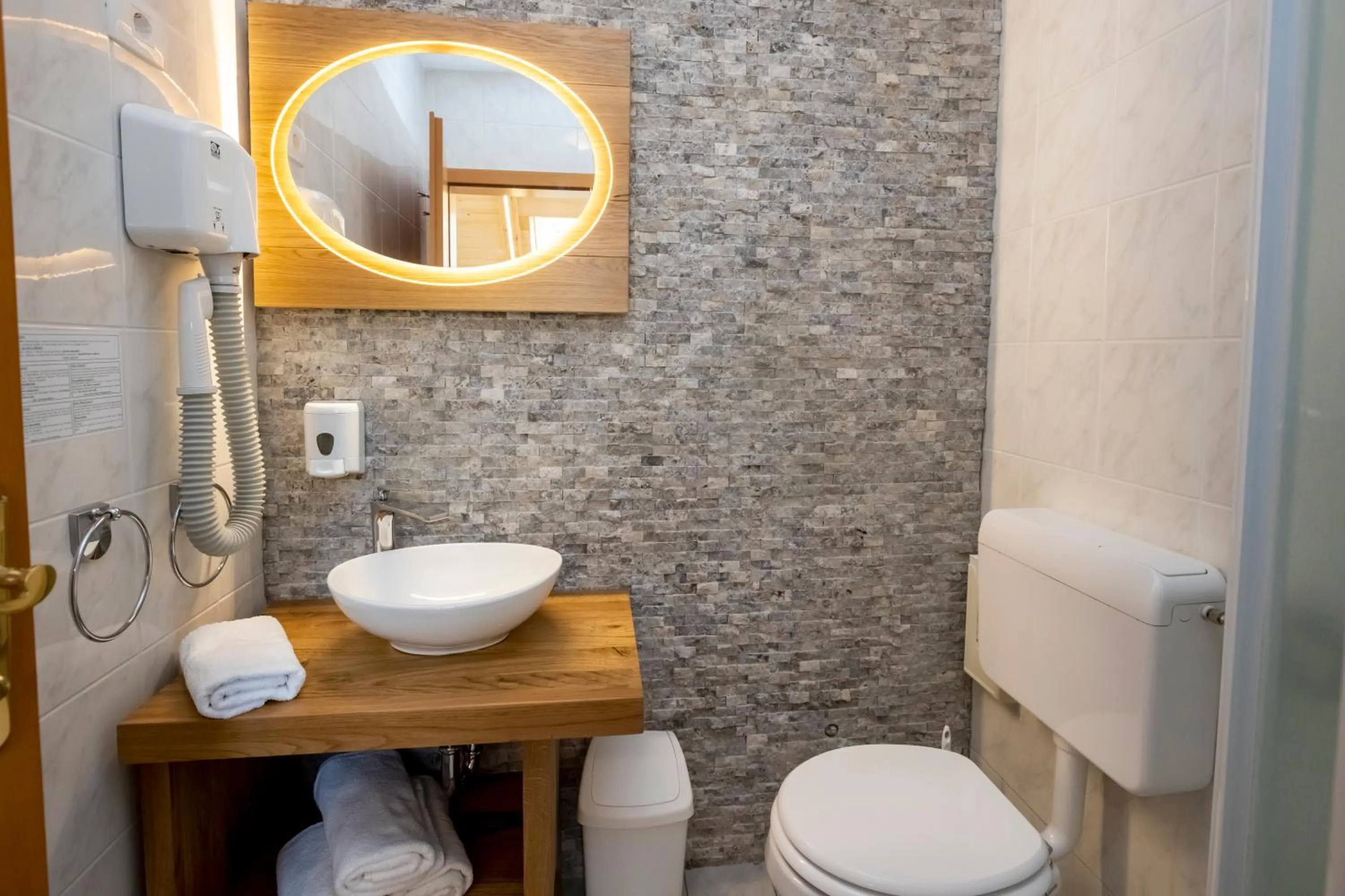 Toilet in Art Hotel Kristal