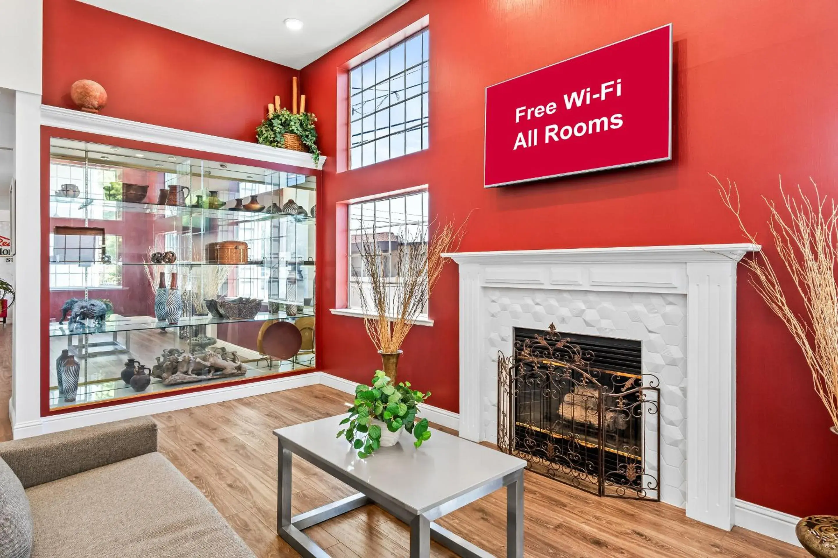 Lobby or reception in Red Roof Inn Yuba City Bonanza - Marysville Lobby or reception in Red Roof Inn Yuba City Bonanza - Marysville