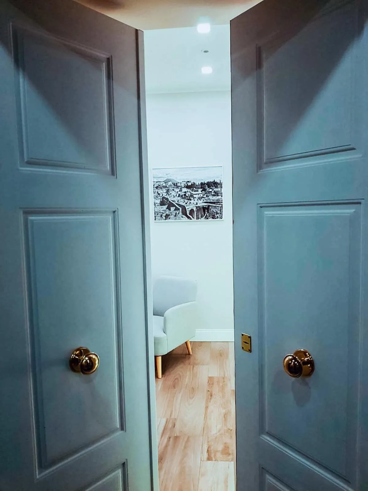 Lobby or reception, Bed in Villa Cua