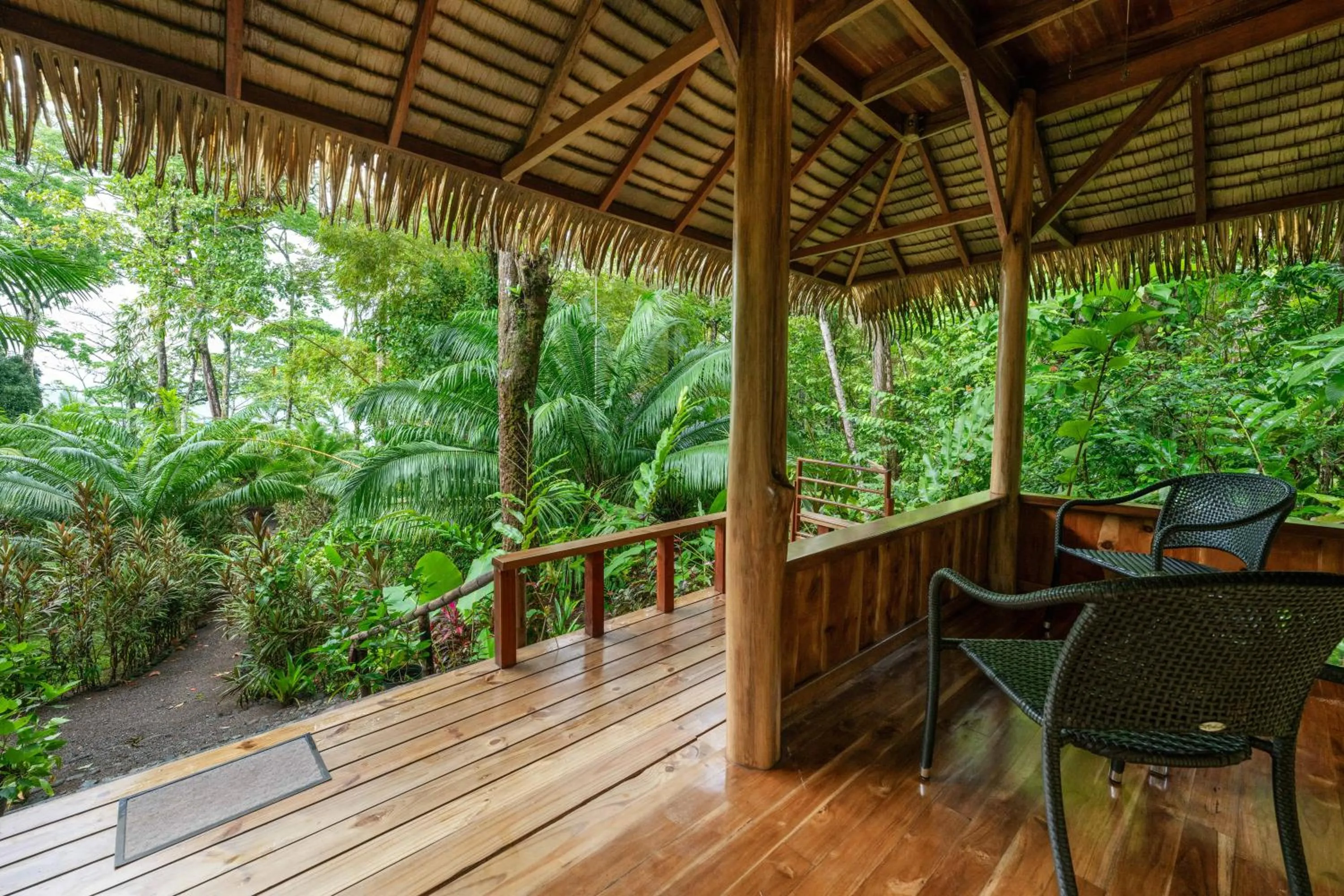 Patio in Copa De Arbol Beach & Rainforest Resort
