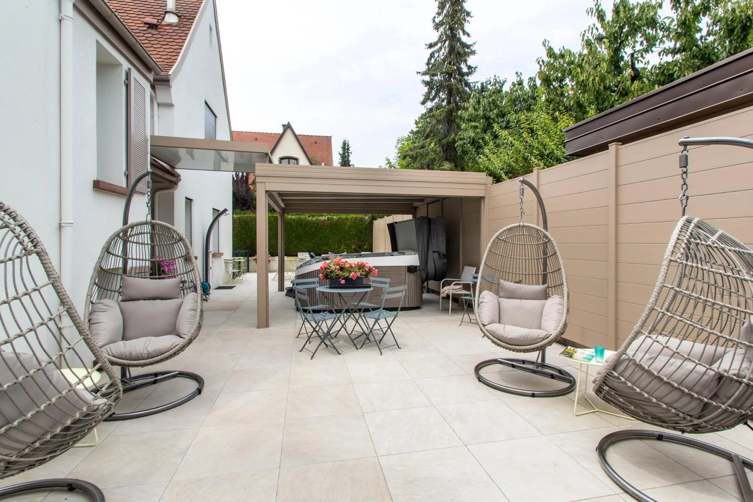 Hot Tub in Villacosy spa -Strasbourg VILLA DOLCE