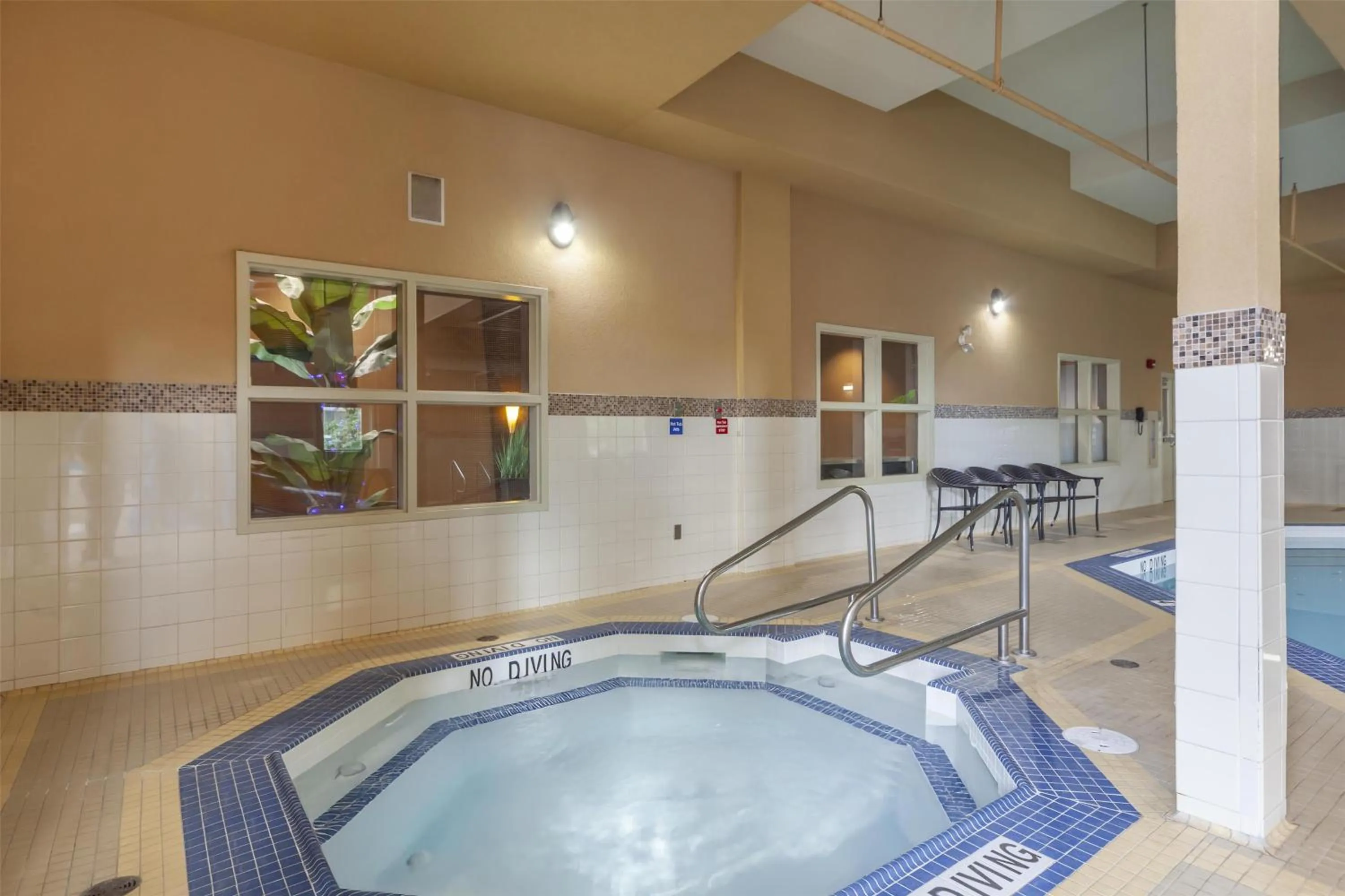 Pool view in Best Western Cold Lake Inn