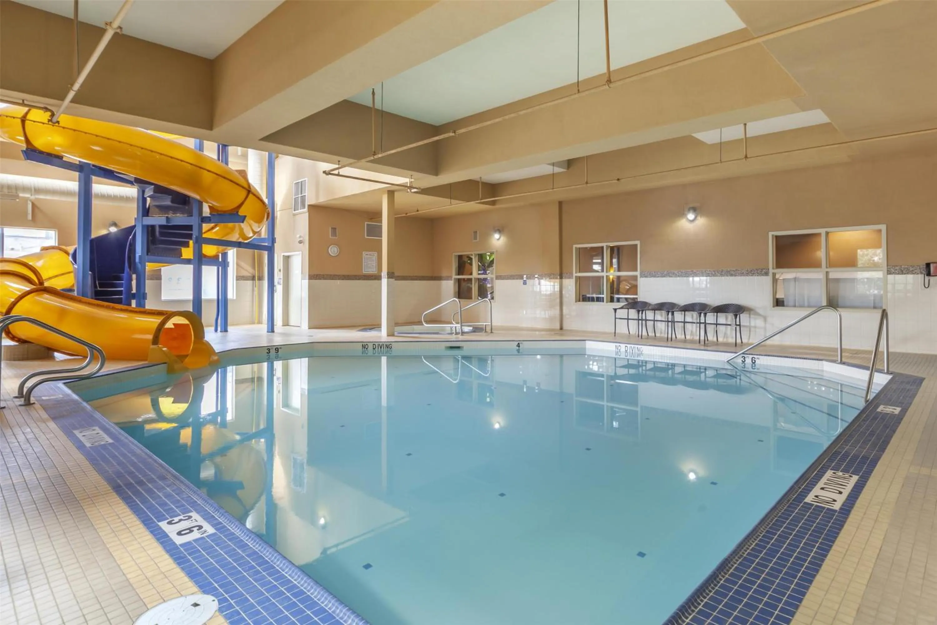 Pool view in Best Western Cold Lake Inn