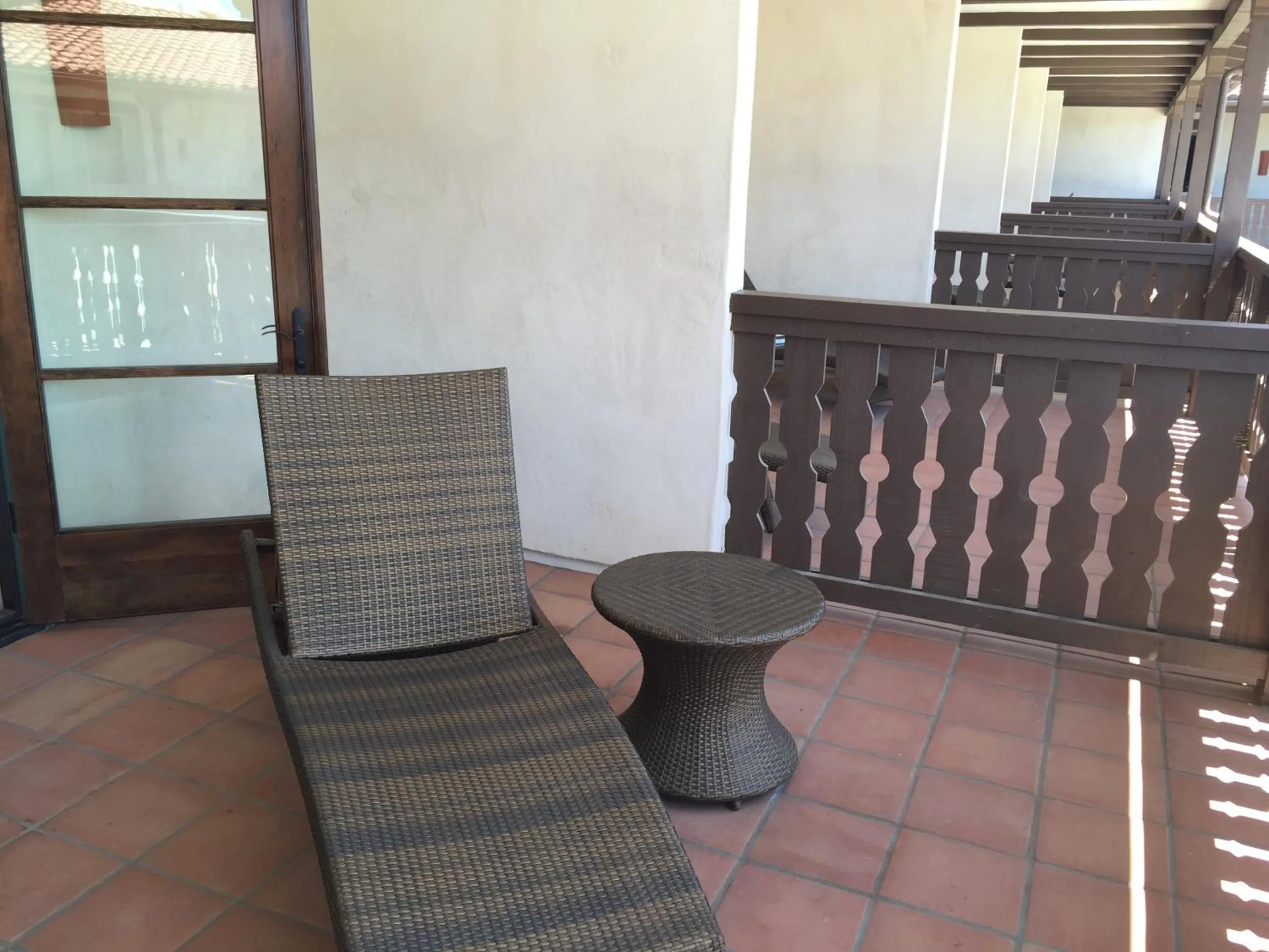 Patio in Ponte Vineyard Inn