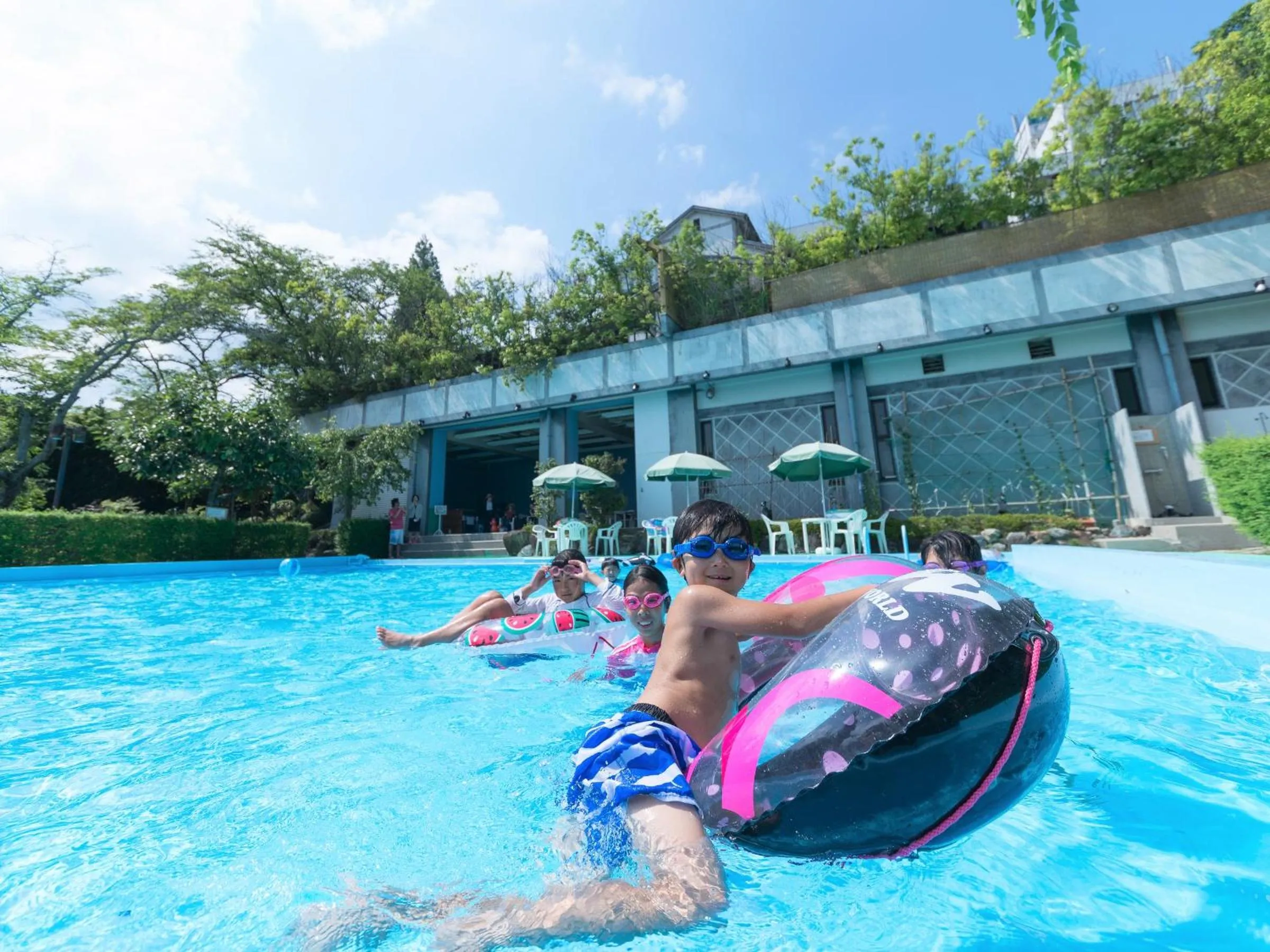 Pool view in Yuzanso