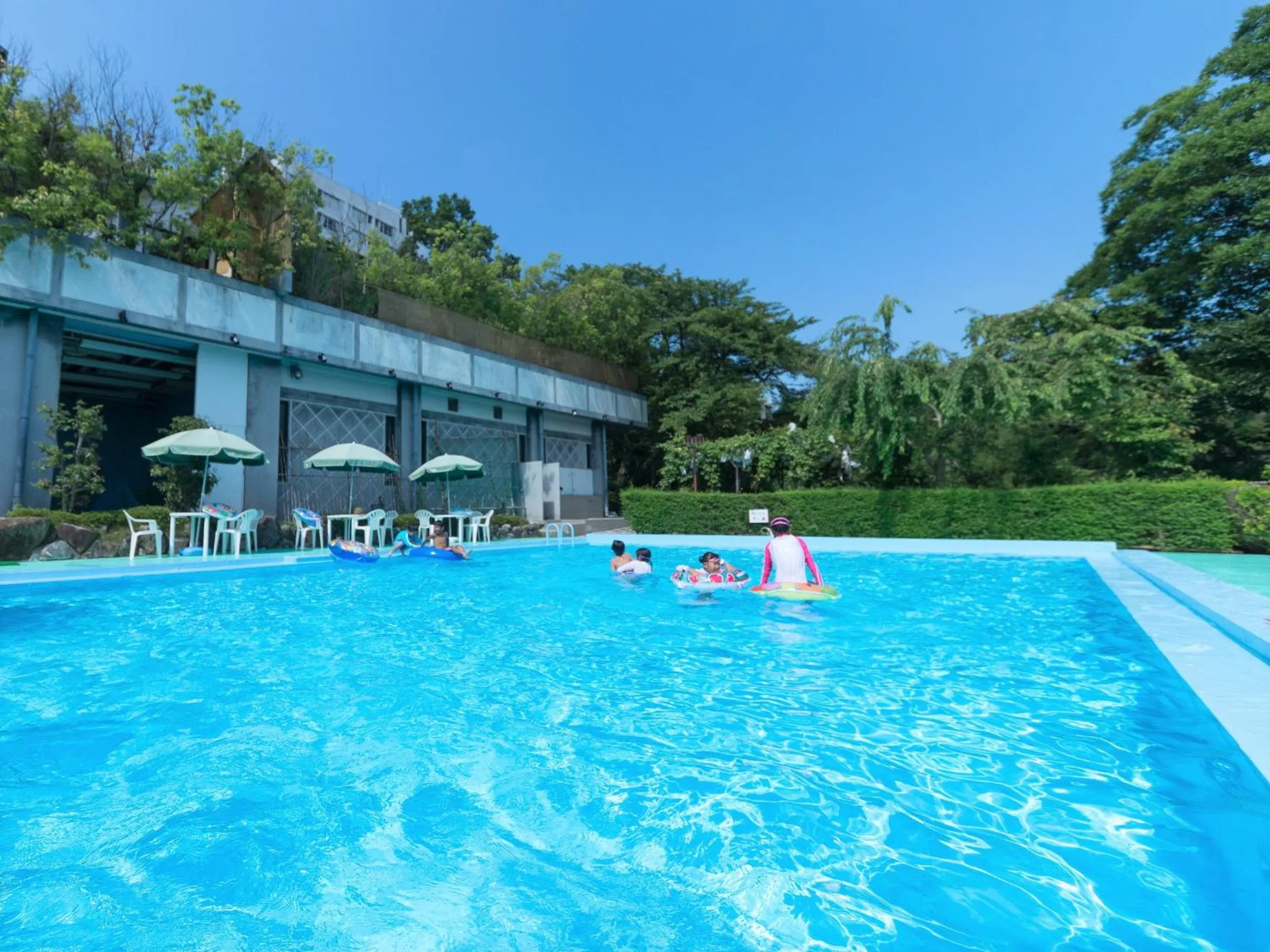 Pool view in Yuzanso