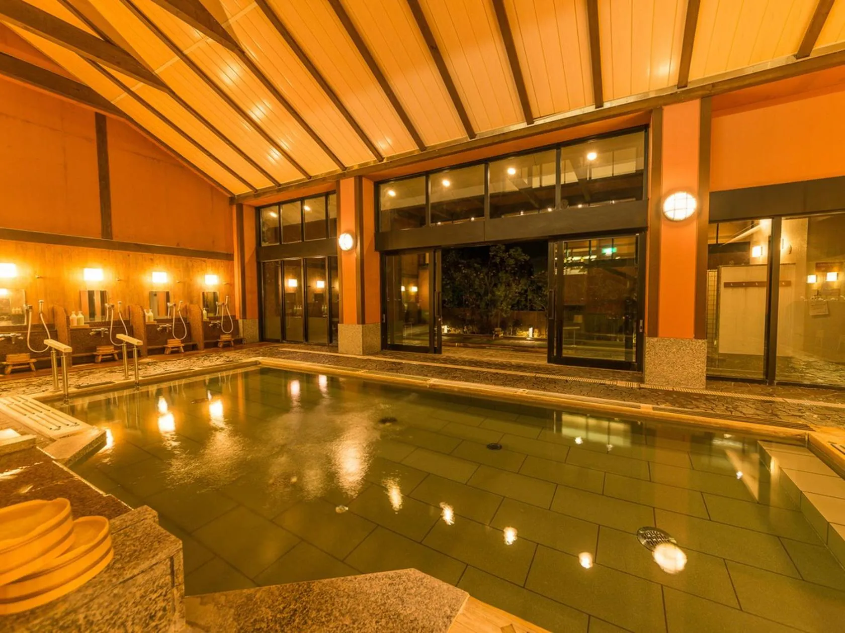 Hot Spring Bath in Yuzanso