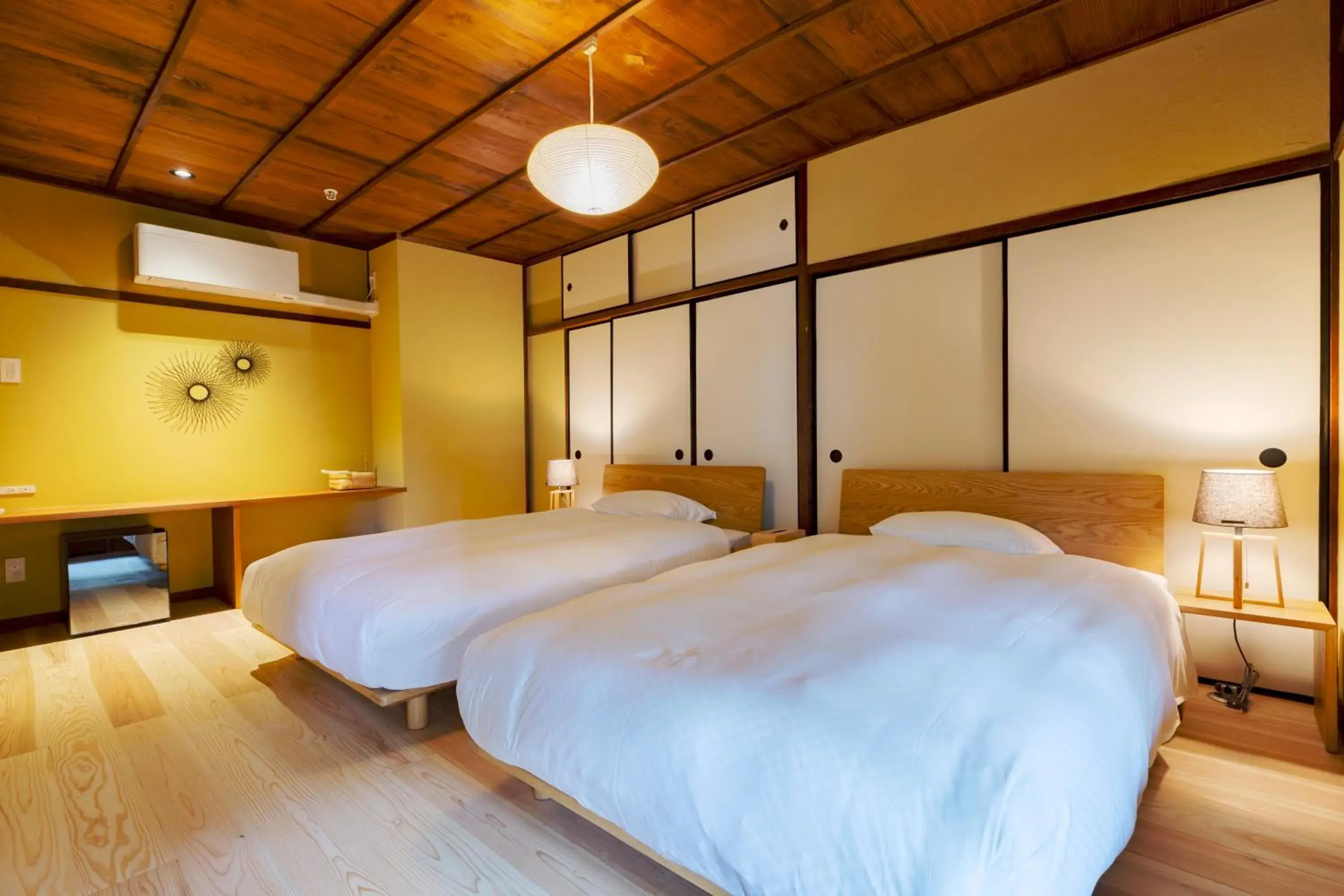 Bed in NIPPONIA HOTEL NARA NARAMACHI Bed in NIPPONIA HOTEL NARA NARAMACHI