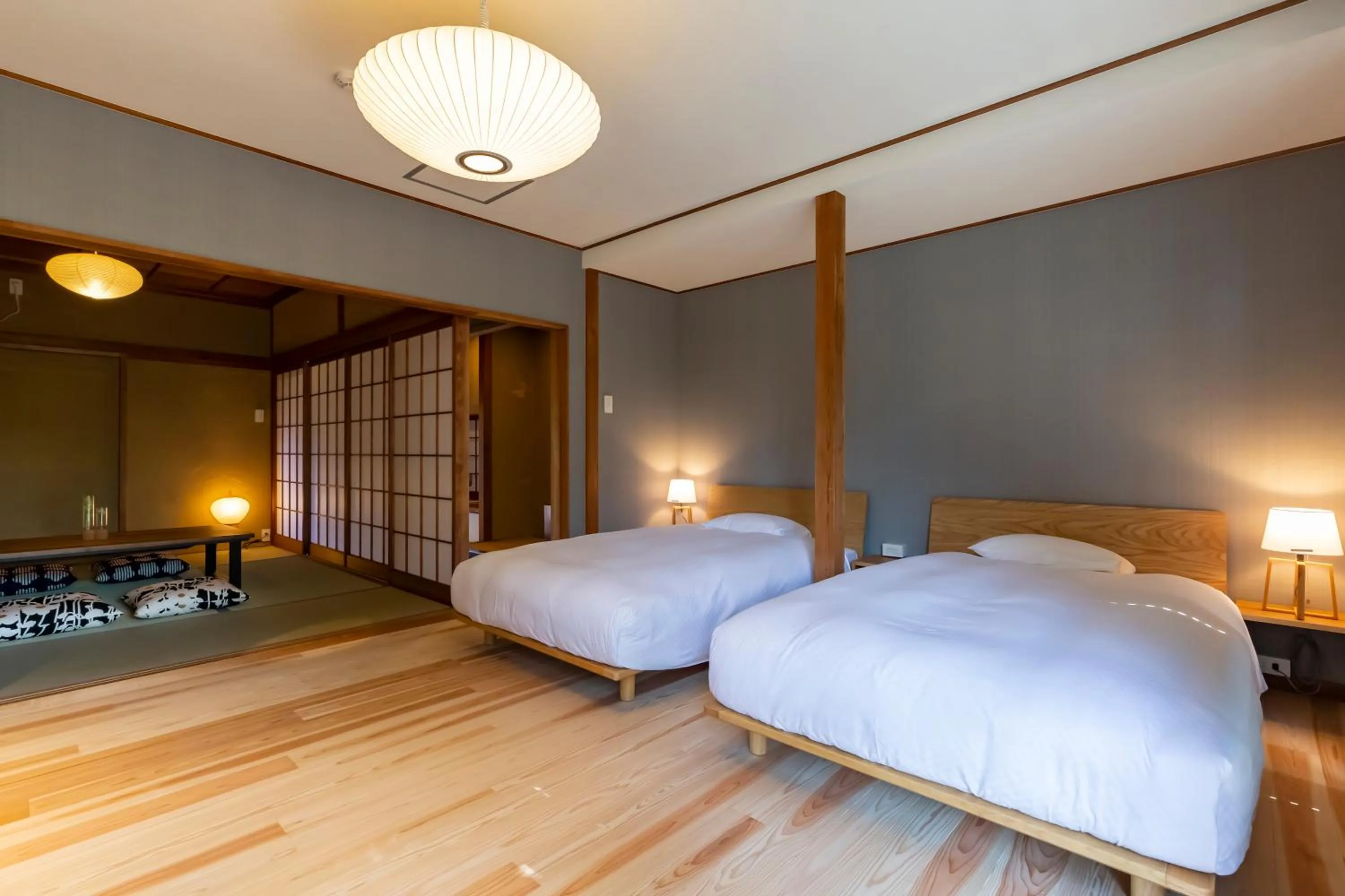 Bed in NIPPONIA HOTEL NARA NARAMACHI