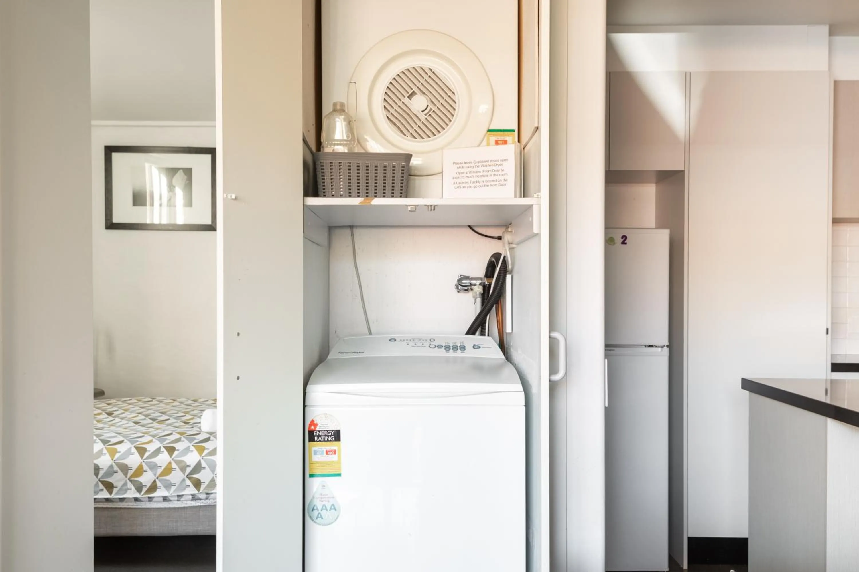 washing machine in dlux + escape@aphrasia Street near Geelong CBD